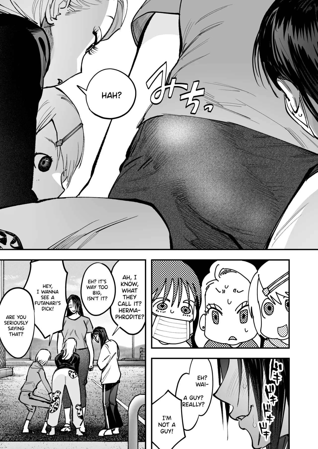 Haetate Futanari Haru, Kaitsuu-chuu. page 11