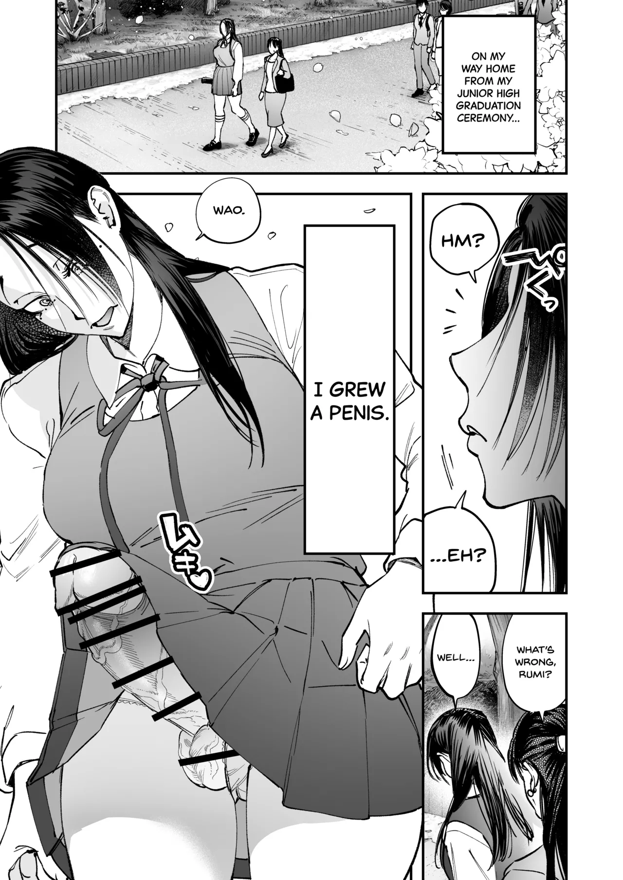 Haetate Futanari Haru, Kaitsuu-chuu. page 3
