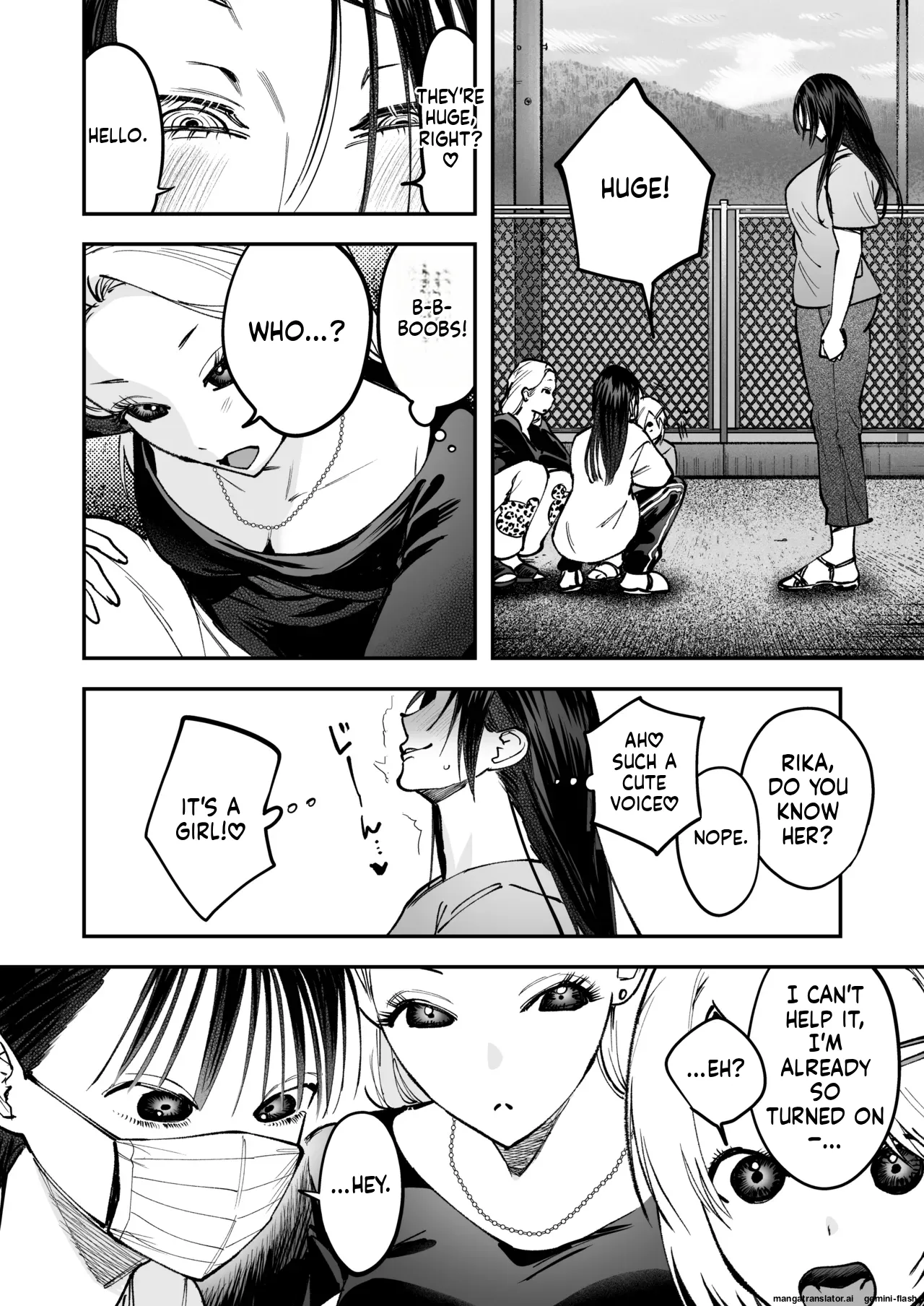 Haetate Futanari Haru, Kaitsuu-chuu. page 10