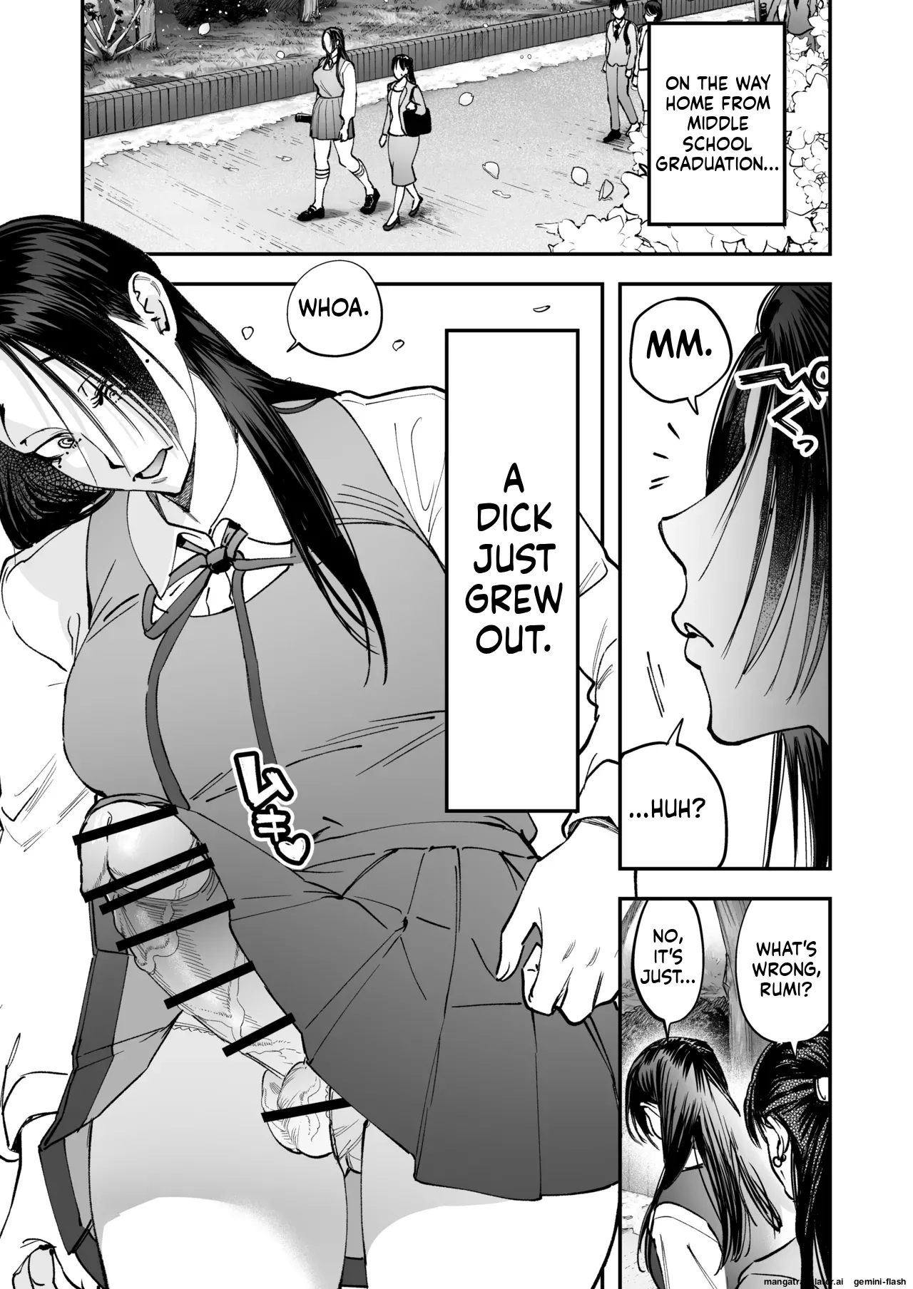 Haetate Futanari Haru, Kaitsuu-chuu. page 3