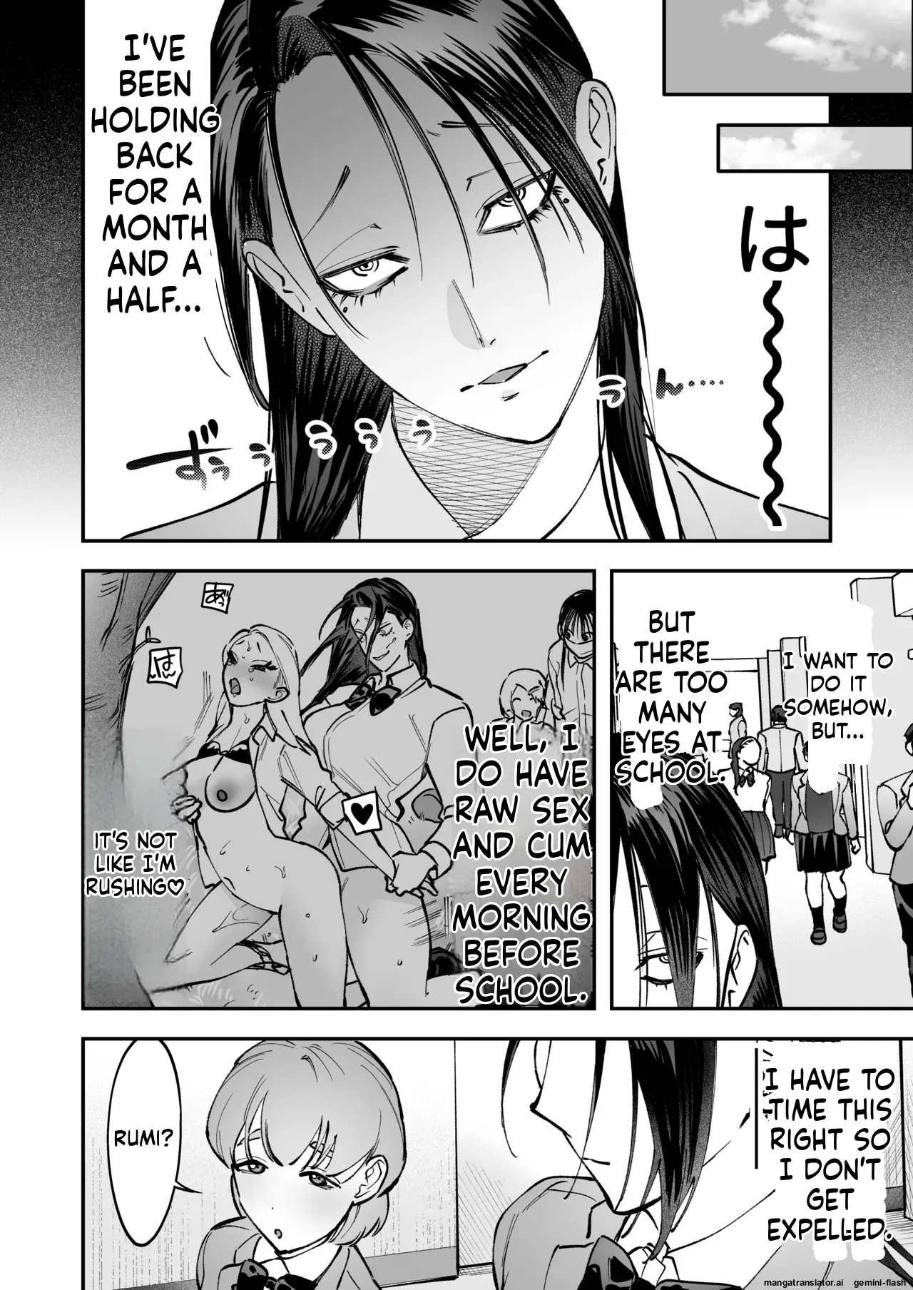 Haetate Futanari Haru, Kaitsuu-chuu. page 38