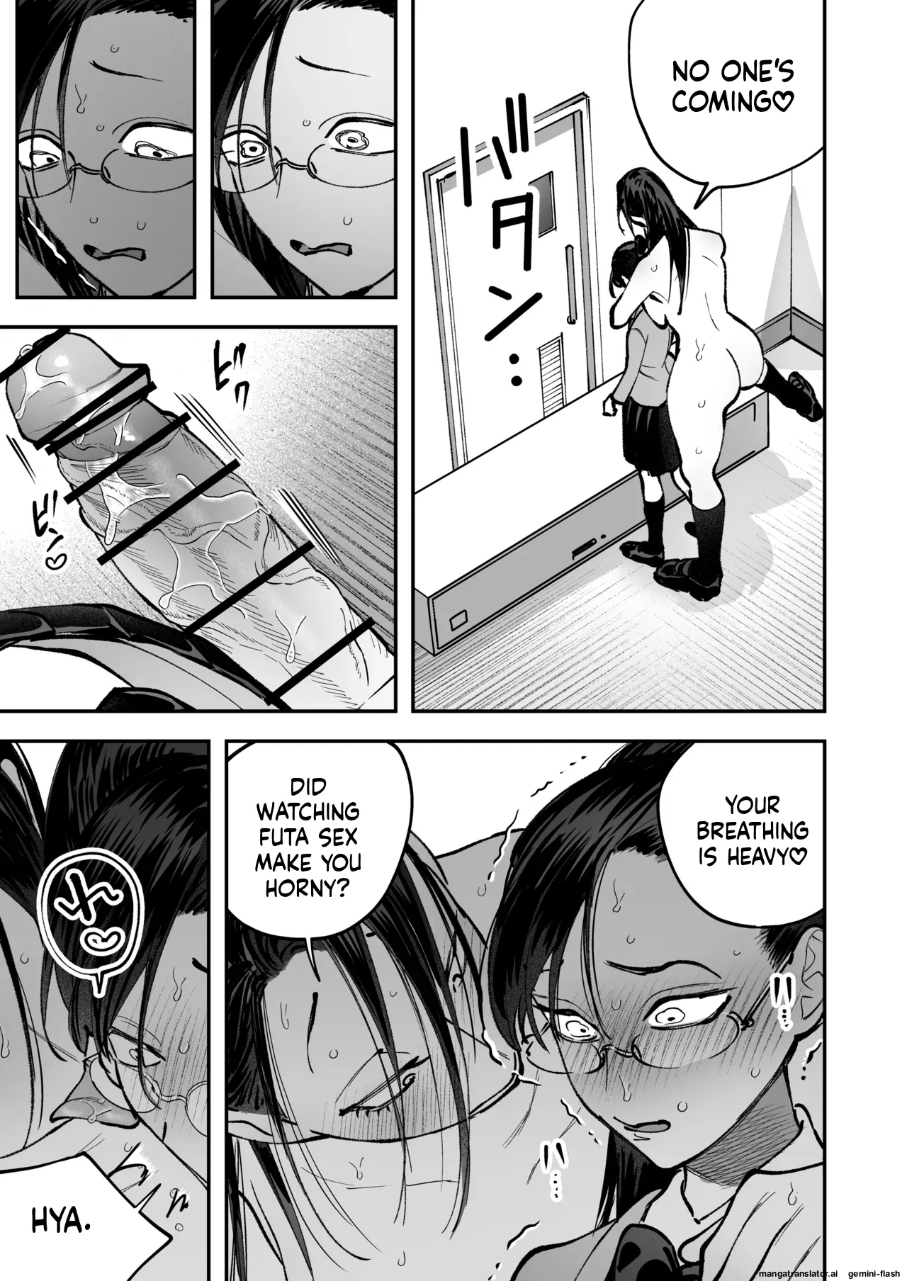 Haetate Futanari Haru, Kaitsuu-chuu. page 71