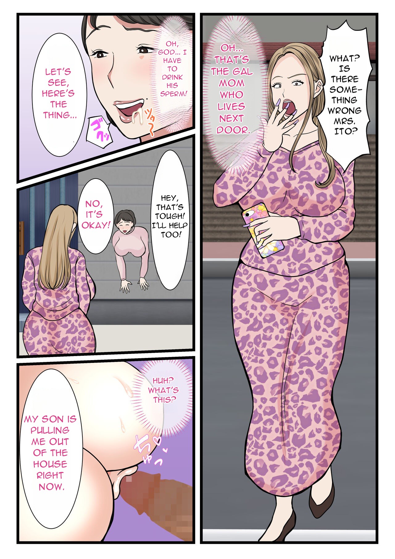 Haha ga kabe ni hamatte ugokenakattanode - My Mother Got Stuck in the Wall and Couldn't Move... page 26