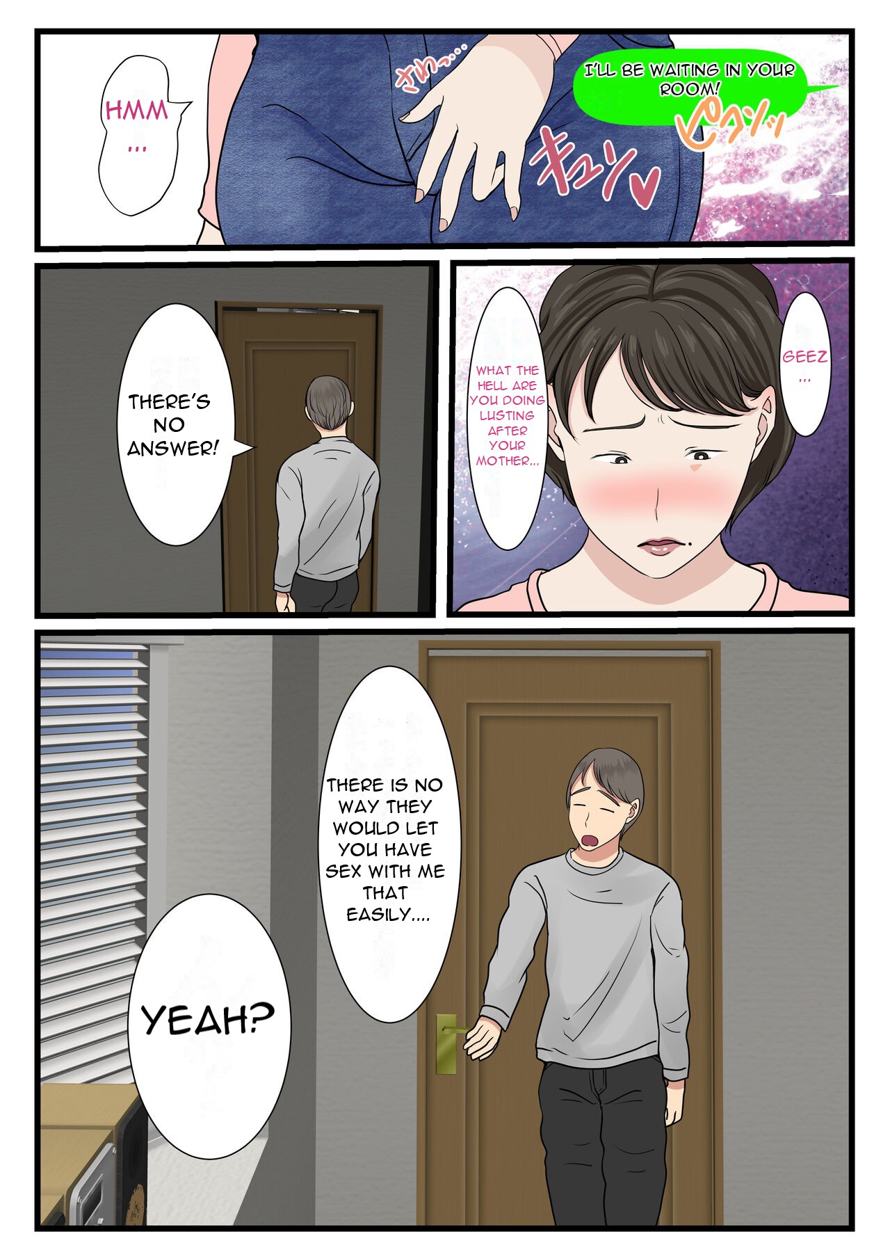 Haha ga kabe ni hamatte ugokenakattanode - My Mother Got Stuck in the Wall and Couldn't Move... page 42