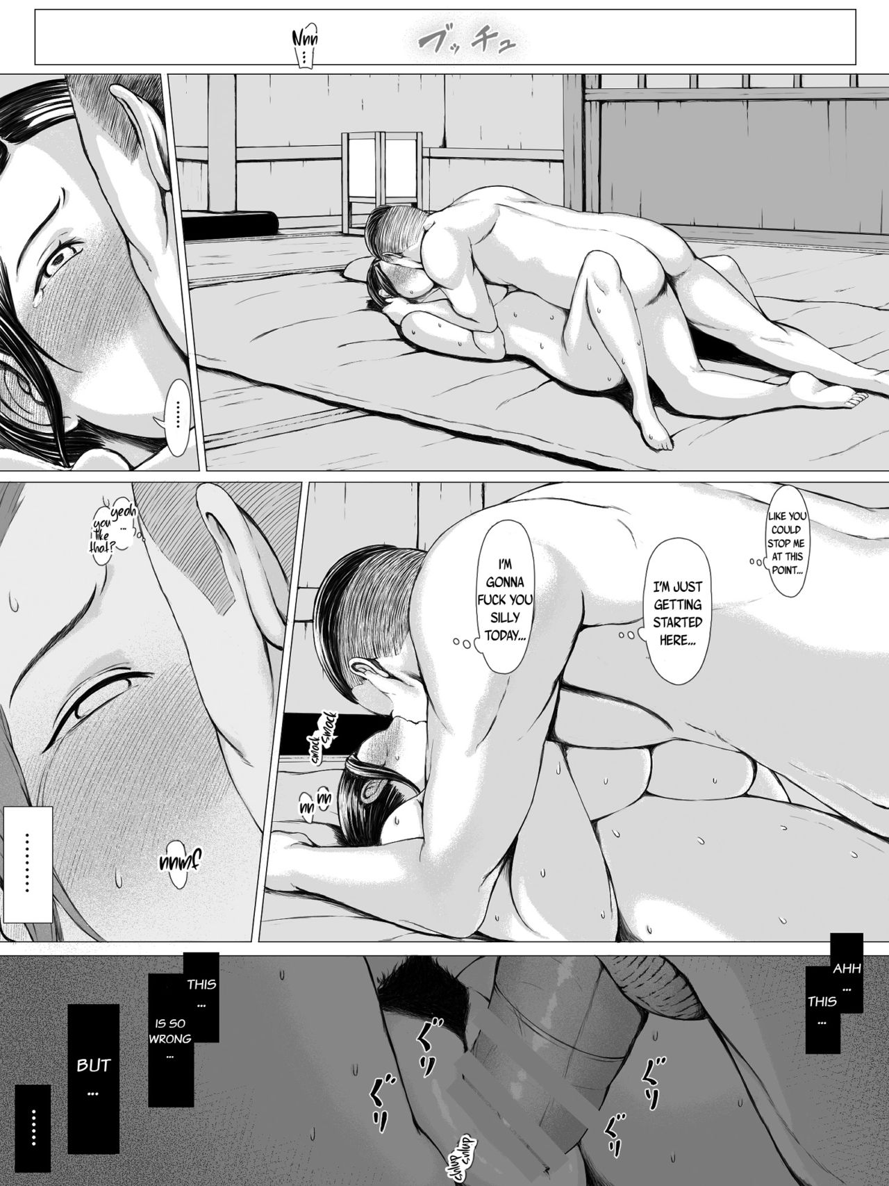 Hahagui -Ottori Okaasan ga Toshishita Yarichin ni Nerawareru Toki- page 59