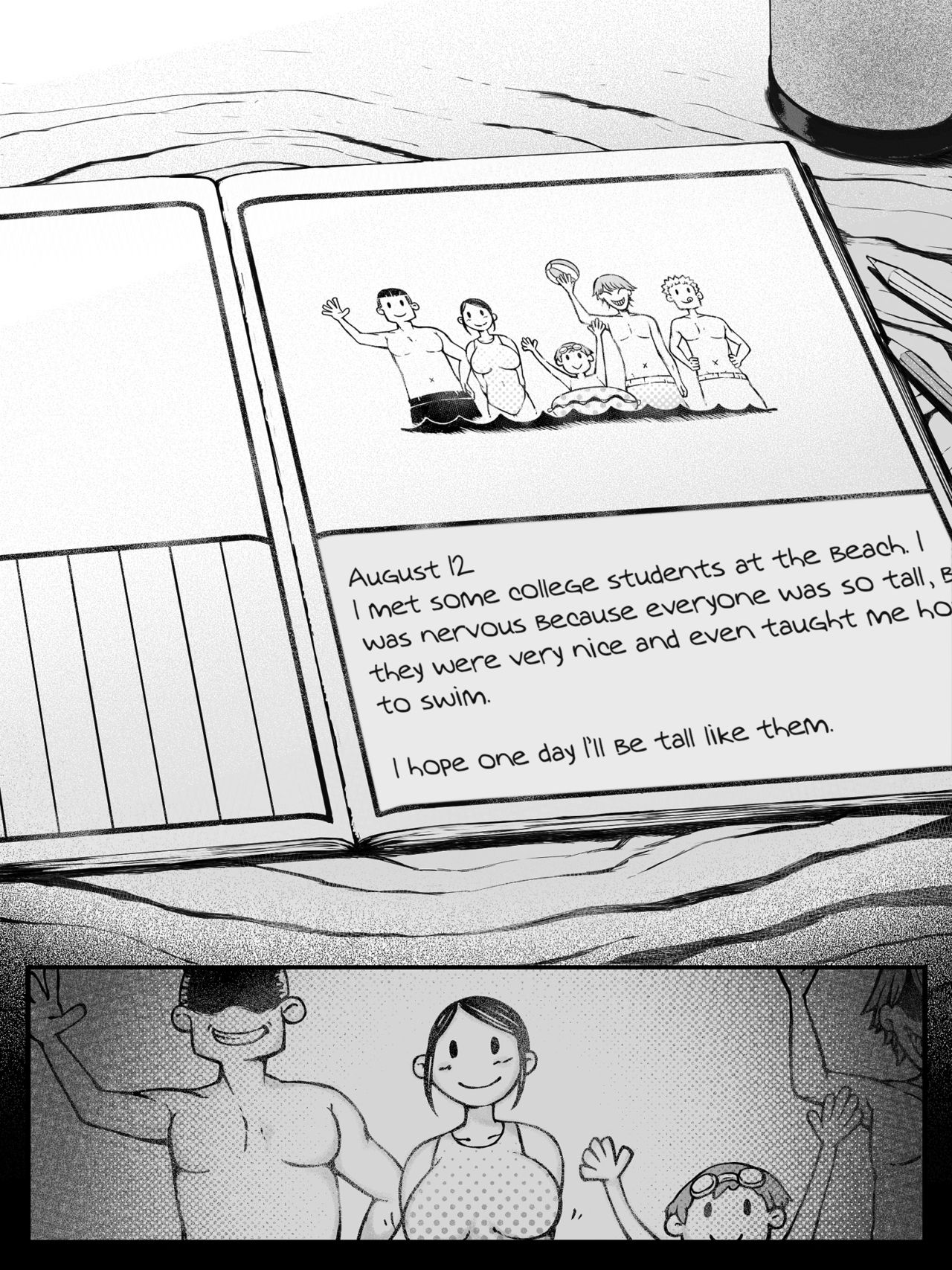 Hahagui -Ottori Okaasan ga Toshishita Yarichin ni Nerawareru Toki- page 8