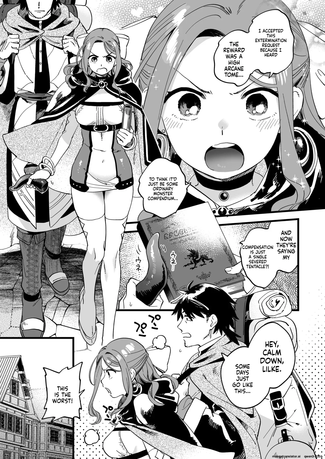 Haiboku mousou nanka shitakunainonitsu! ~Mahoutsukai Riruke no hitori ecchi~ page 3