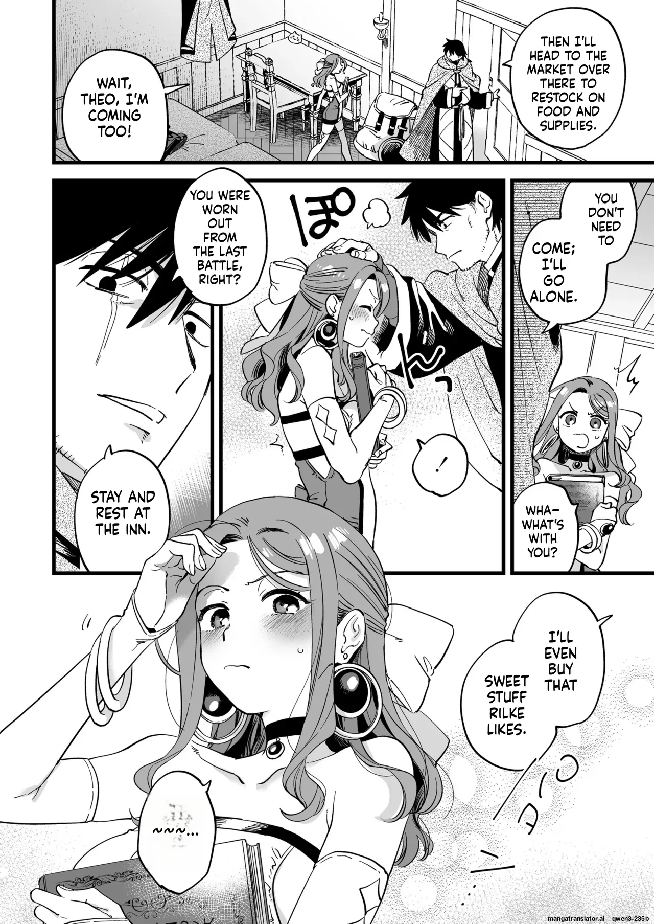 Haiboku mousou nanka shitakunainonitsu! ~Mahoutsukai Riruke no hitori ecchi~ page 4