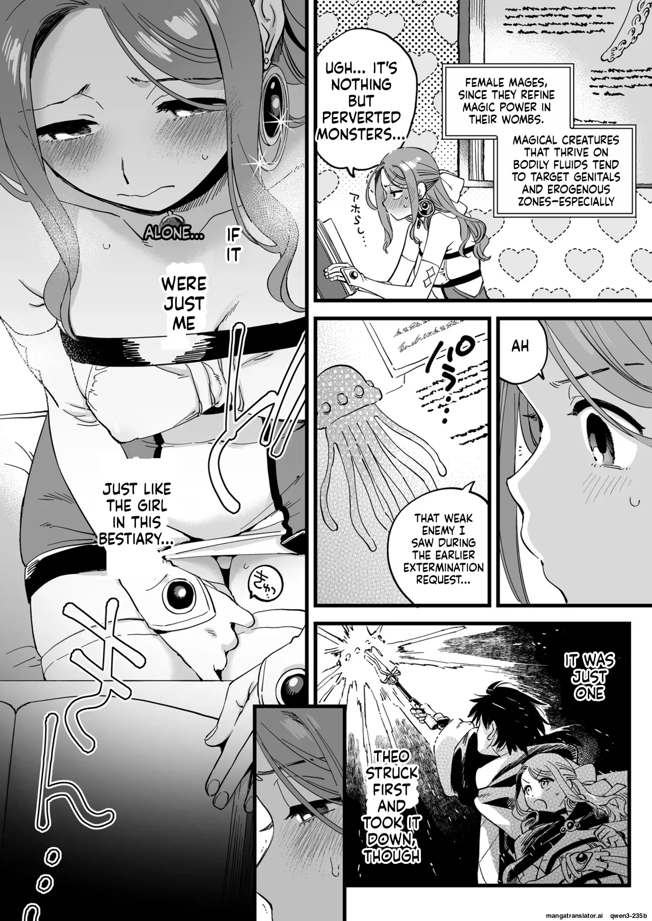 Haiboku mousou nanka shitakunainonitsu! ~Mahoutsukai Riruke no hitori ecchi~ page 8