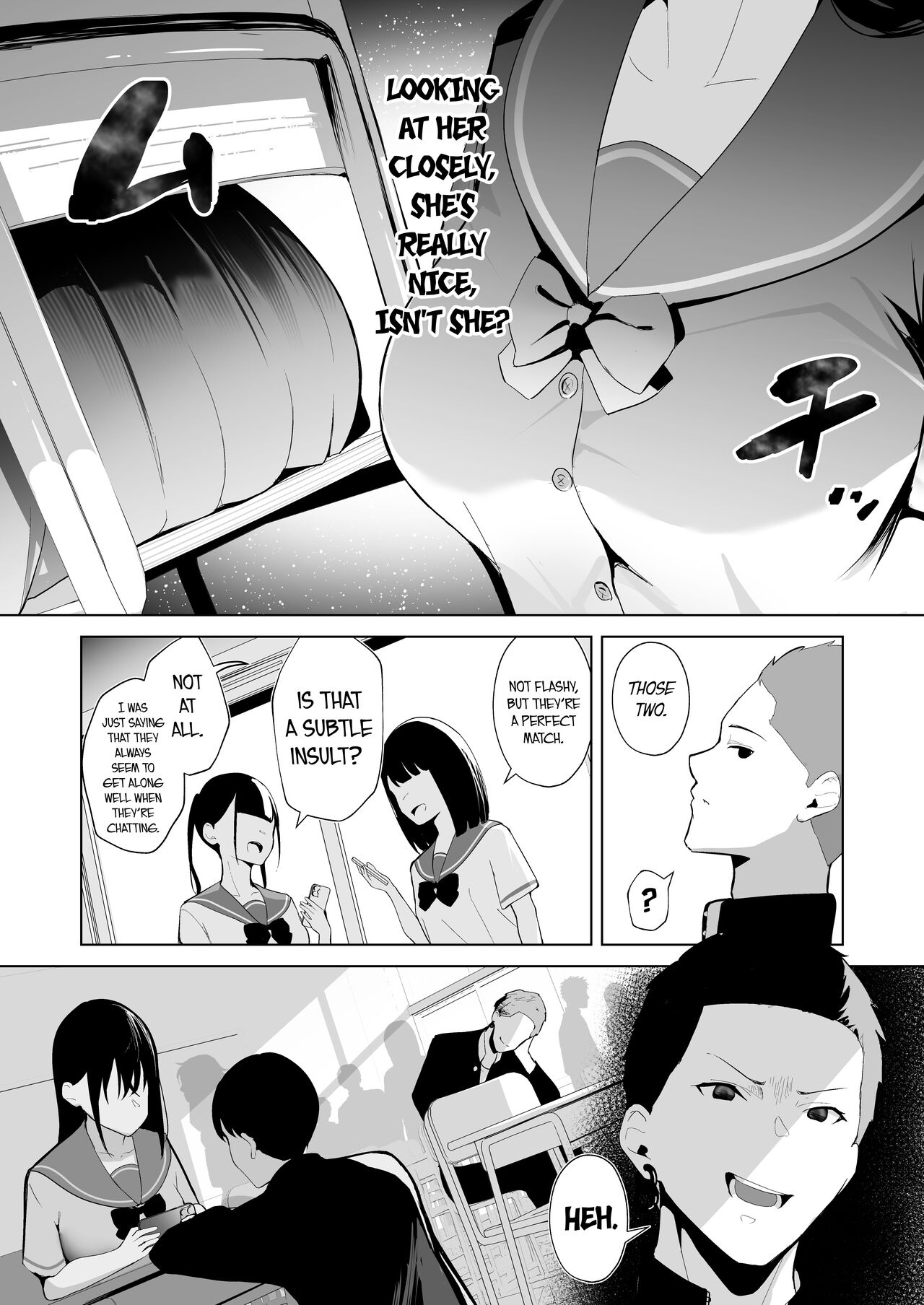 Hair Ribbon - How My Reserved Girlfriend Was Targeted By A Big-Cocked Fuckboy In My Class. page 12