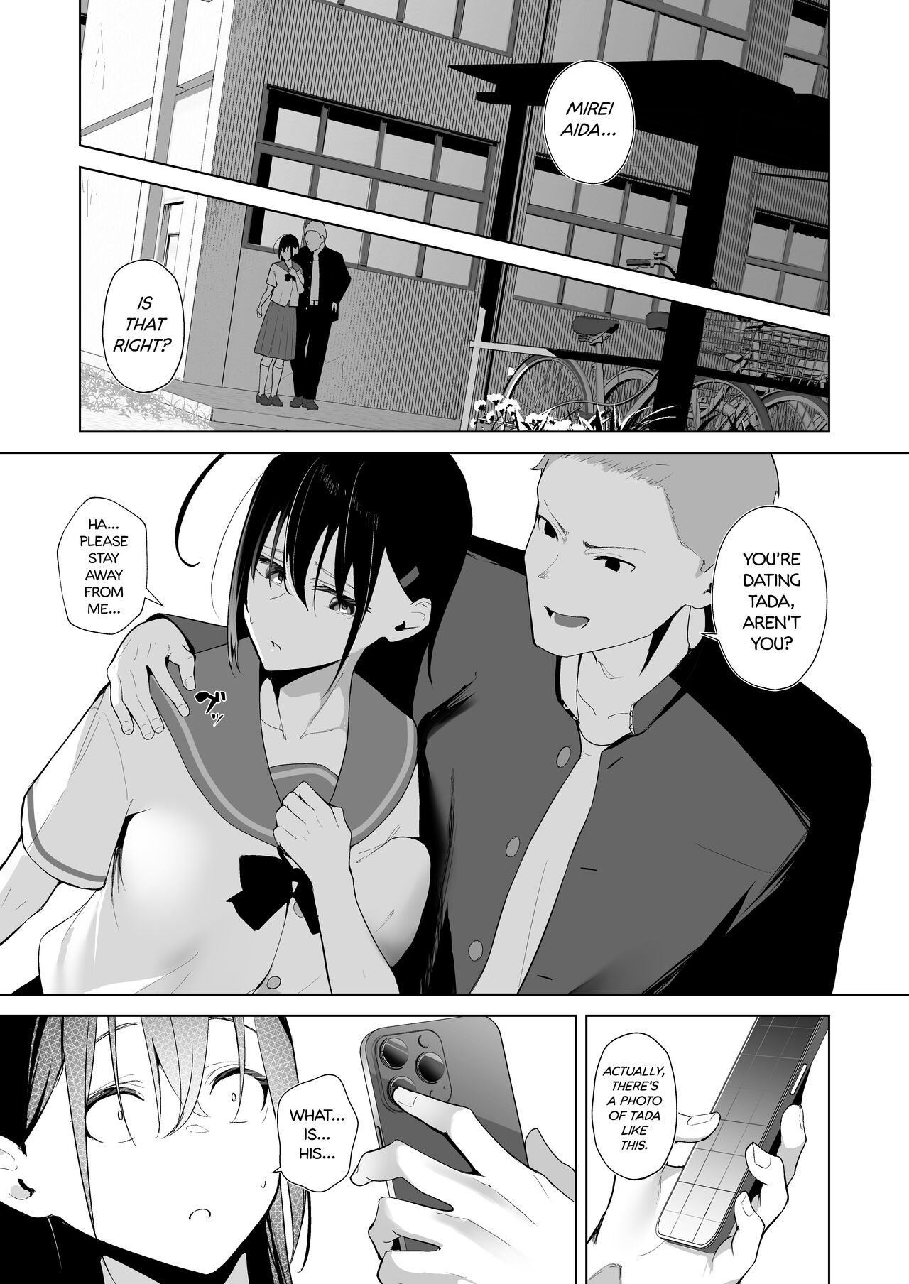 Hair Ribbon - How My Reserved Girlfriend Was Targeted By A Big-Cocked Fuckboy In My Class. page 13