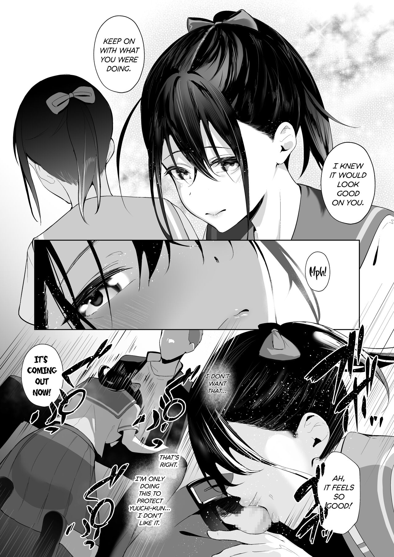 Hair Ribbon - How My Reserved Girlfriend Was Targeted By A Big-Cocked Fuckboy In My Class. page 32