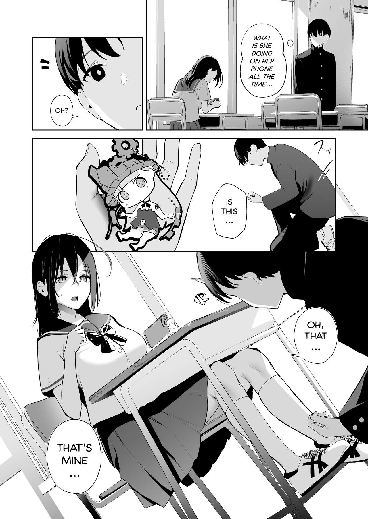 Hair Ribbon - How My Reserved Girlfriend Was Targeted By A Big-Cocked Fuckboy In My Class. page 4