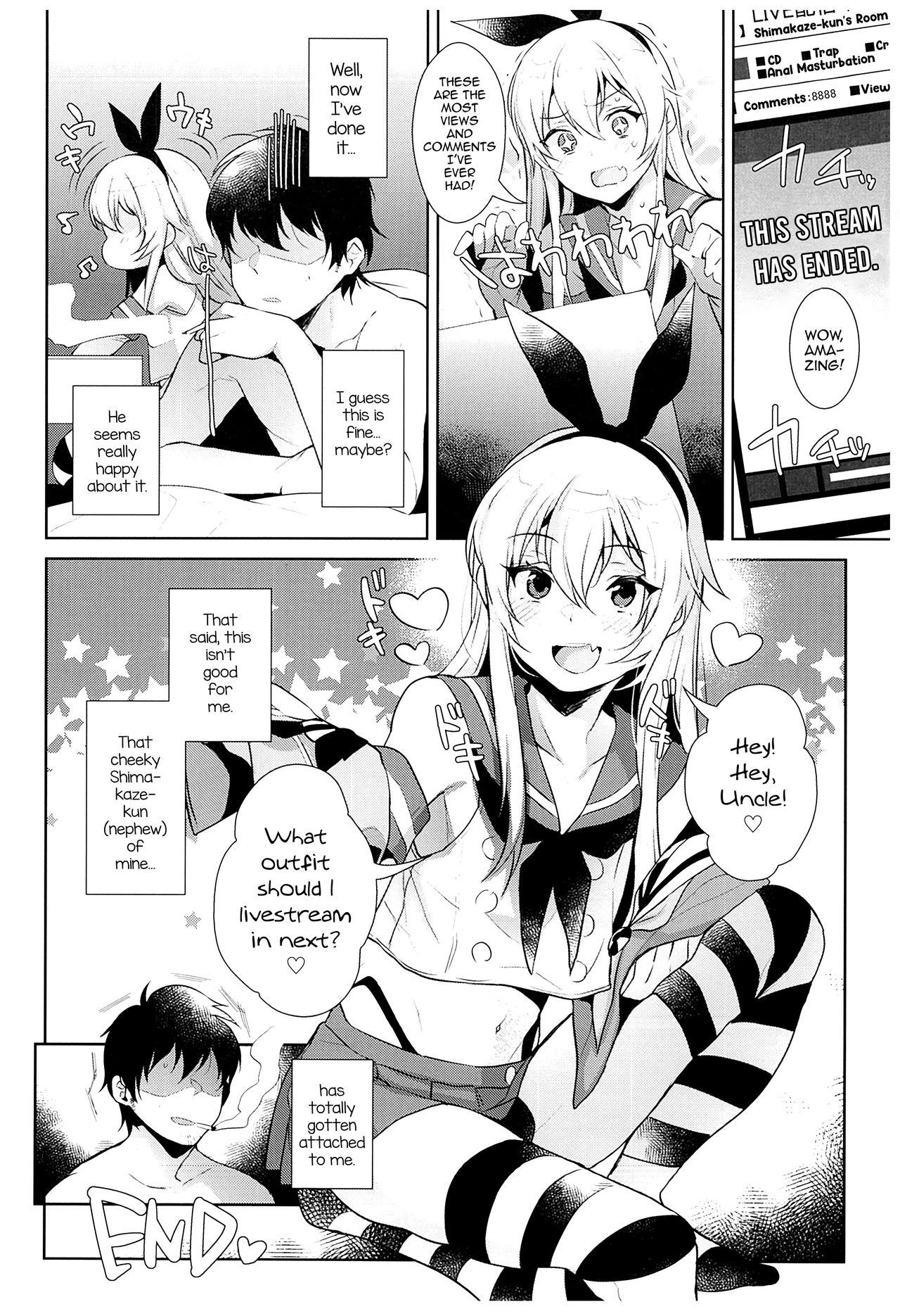 Haishin! Shimakaze-kun no Heya Soushuuhen page 27