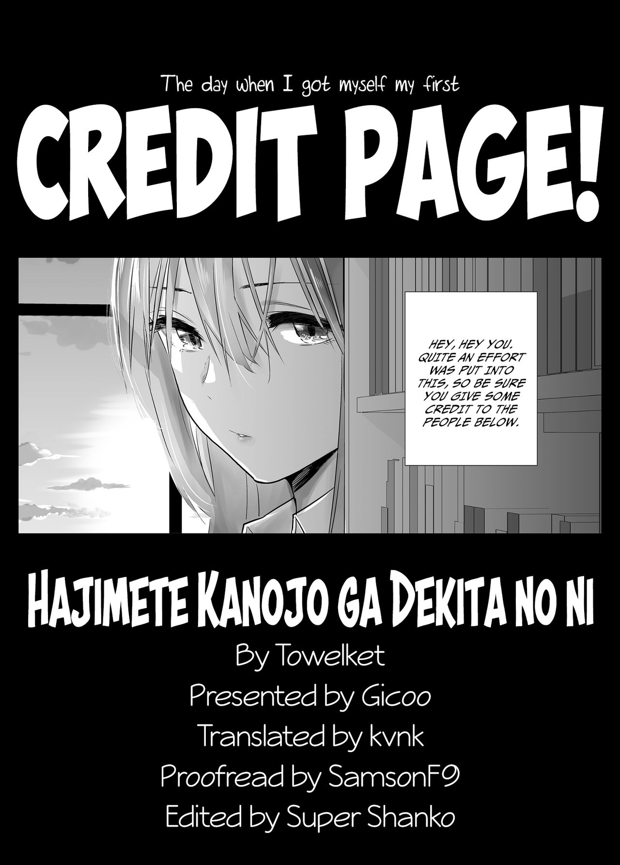 Hajimete Kanojo Ga Dekita No Ni page 40