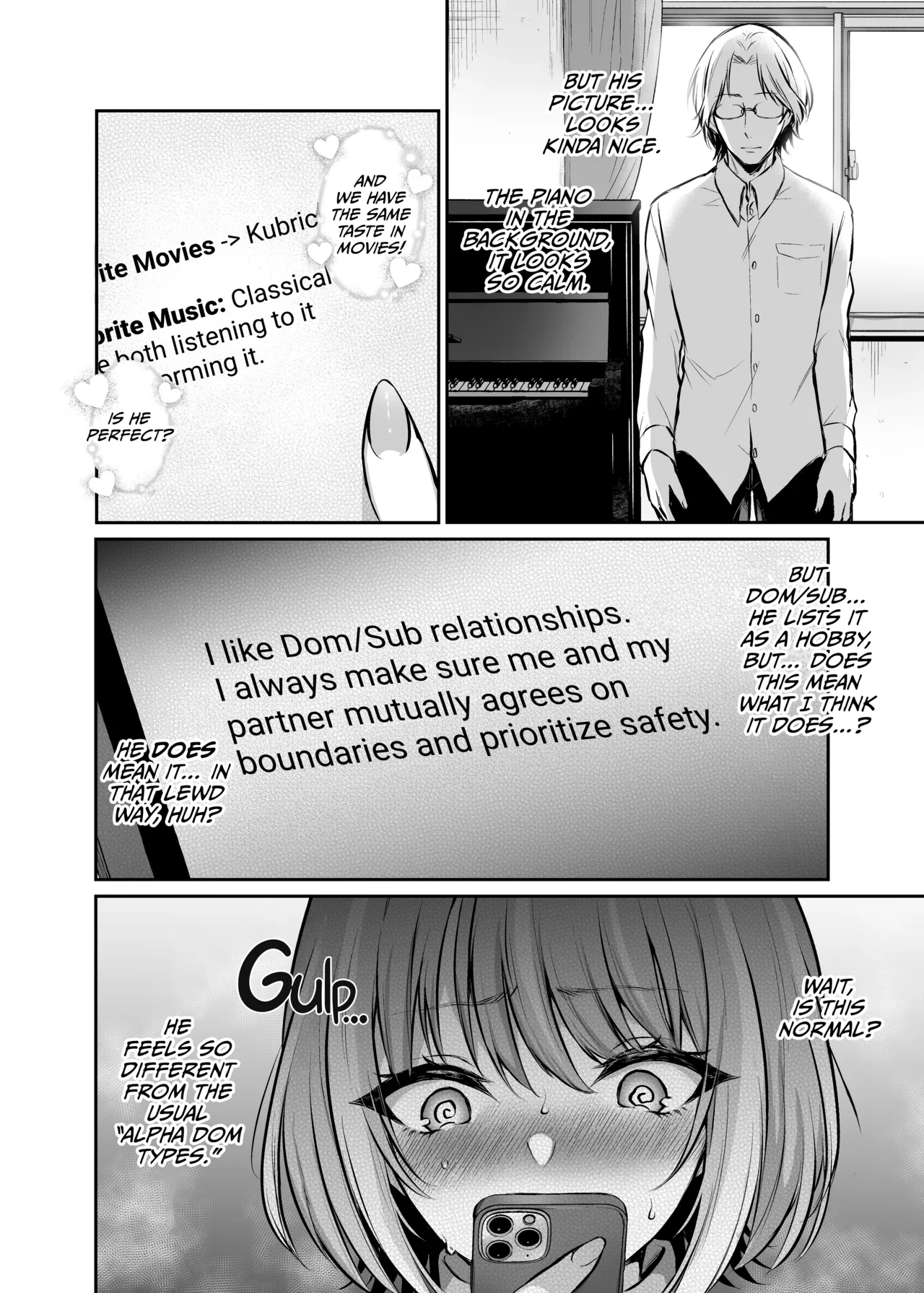 Hajimete no DomiSub ~Match App de Mitsuketa Goshujin-sama ni Jinsei Bukkowashite Moraimasu~ page 5