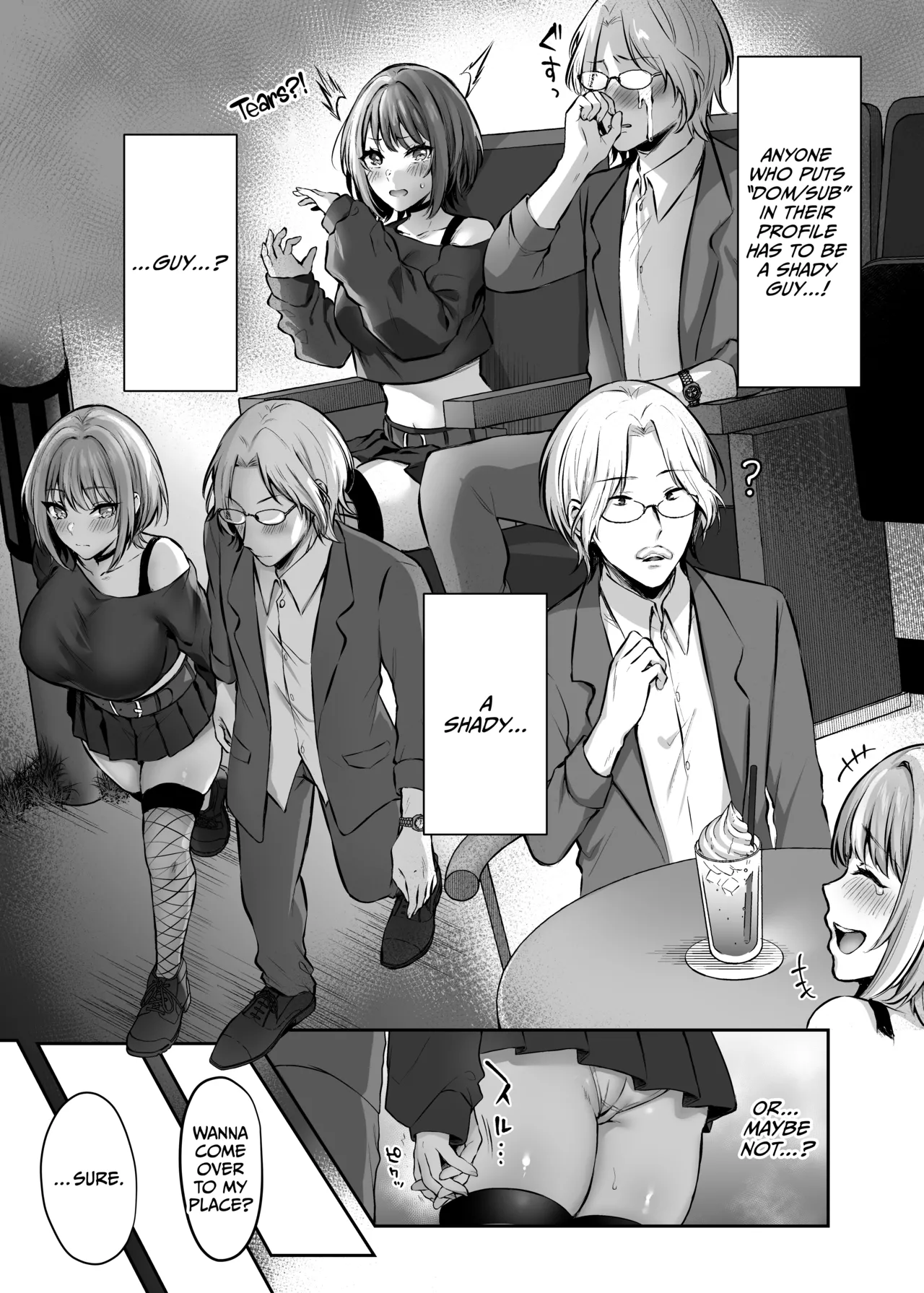Hajimete no DomiSub ~Match App de Mitsuketa Goshujin-sama ni Jinsei Bukkowashite Moraimasu~ page 8