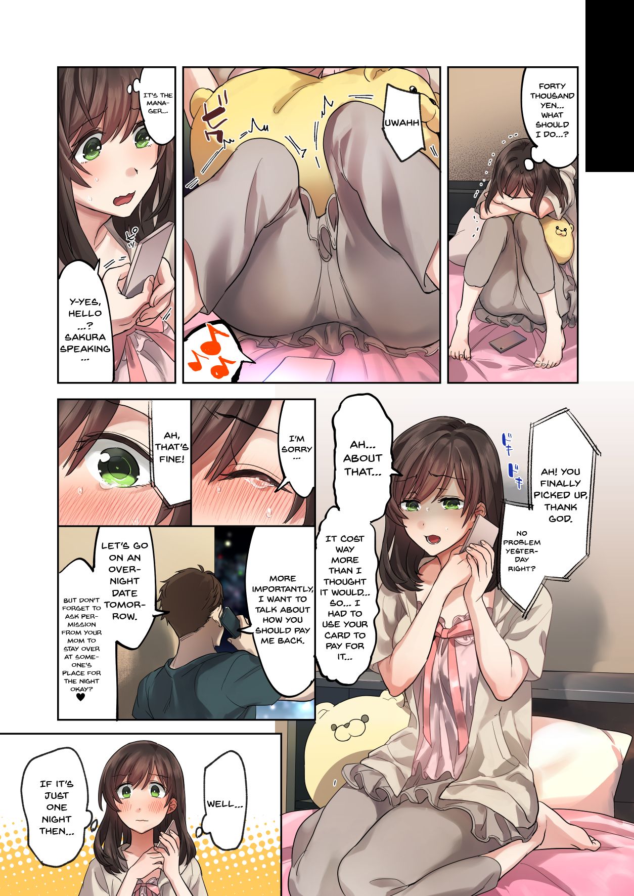 Hajimete no Gakusei Beit Shinjiteita Tenchou ni Datsu Shojo Sareta Tokai o Shiranai Gakusei page 12