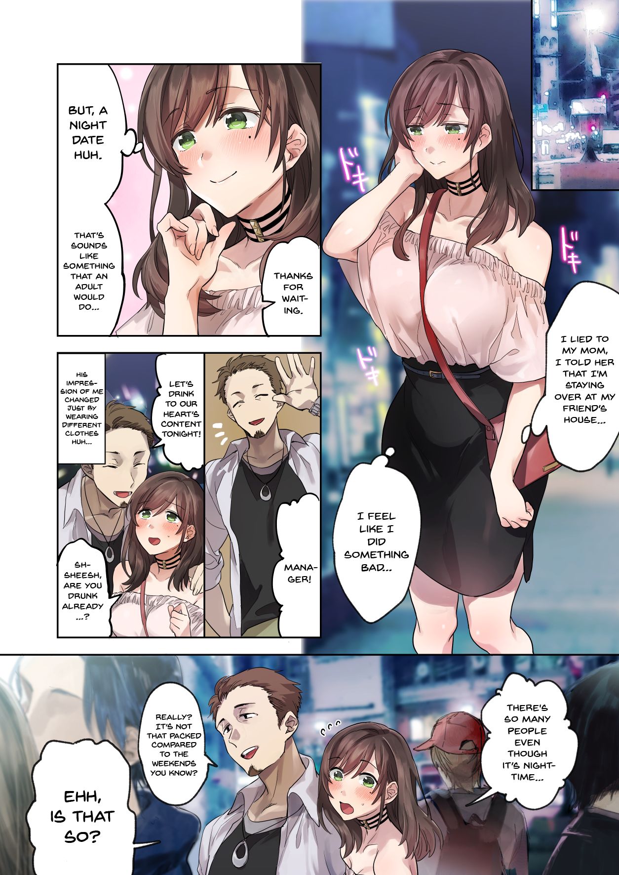 Hajimete no Gakusei Beit Shinjiteita Tenchou ni Datsu Shojo Sareta Tokai o Shiranai Gakusei page 13