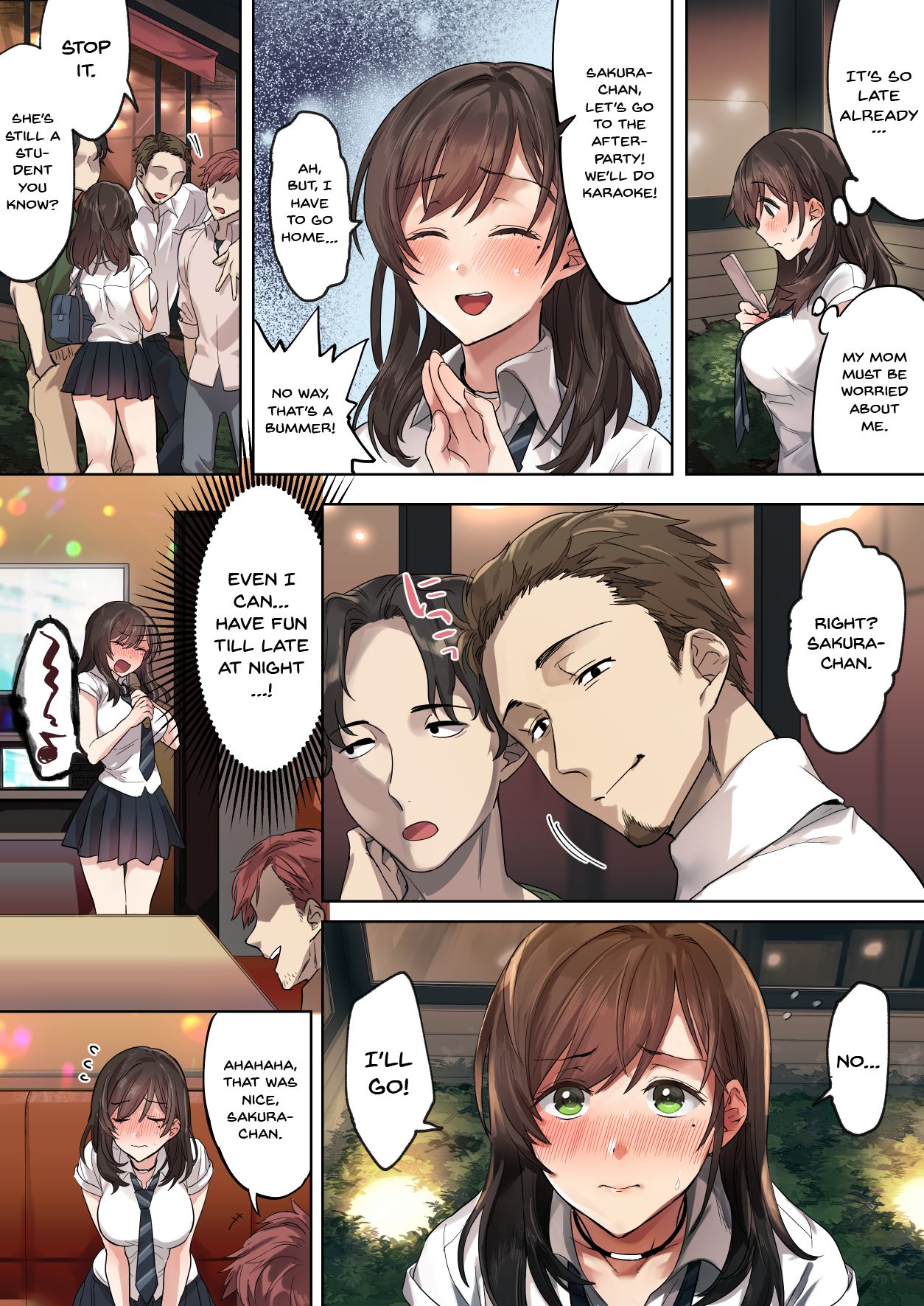Hajimete no Gakusei Beit Shinjiteita Tenchou ni Datsu Shojo Sareta Tokai o Shiranai Gakusei page 7