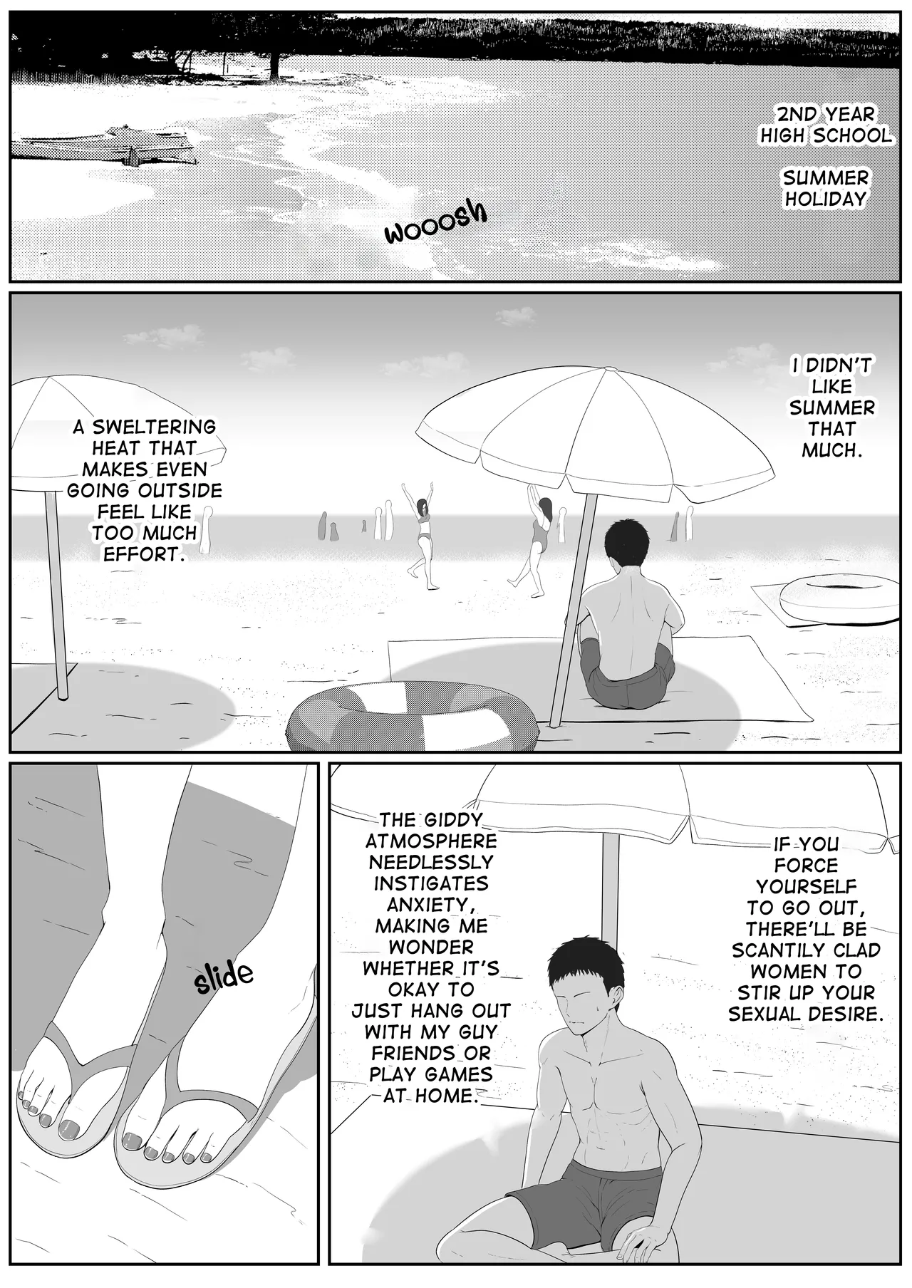 Half Gimai to no Amai Nichijou to Noumitsu Sex 2 page 3