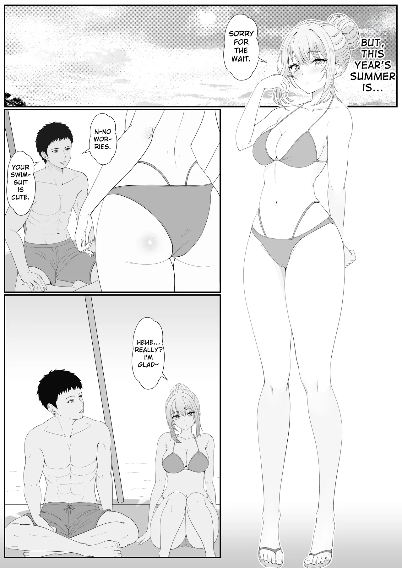 Half Gimai to no Amai Nichijou to Noumitsu Sex 2 page 4