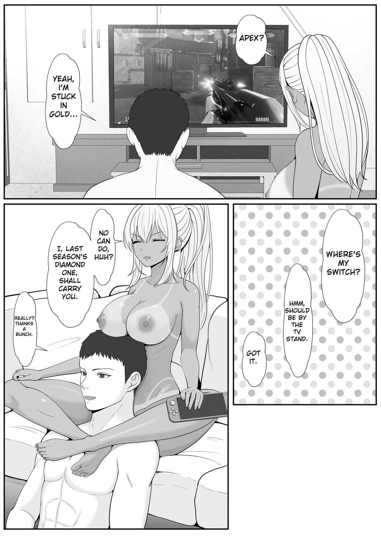 Half Gimai to no Amai Nichijou to Noumitsu Sex 2 page 55
