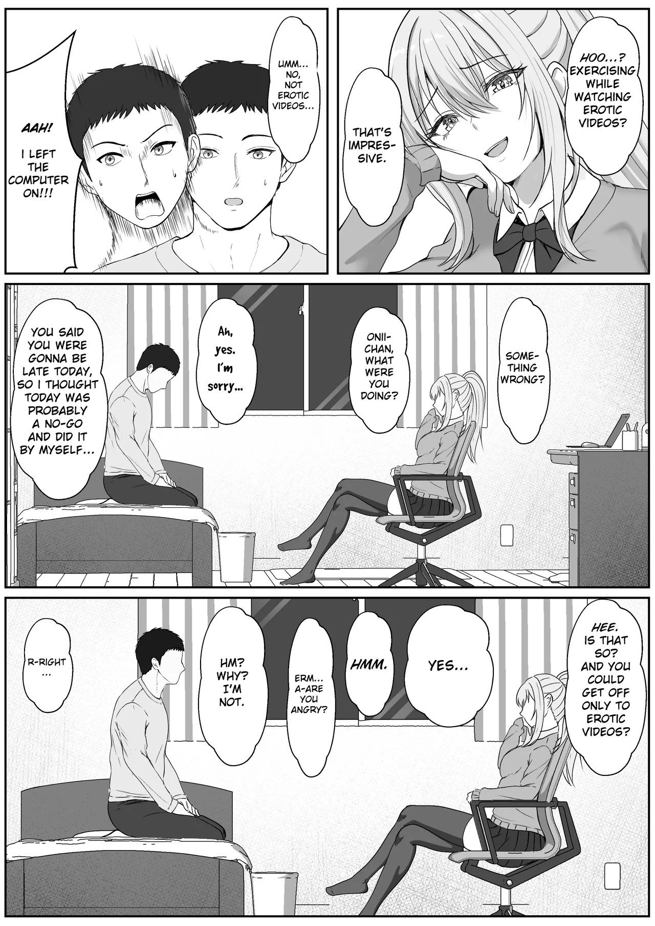 Half Gimai to no Amai Nichijou to Noumitsu Sex 3 page 10