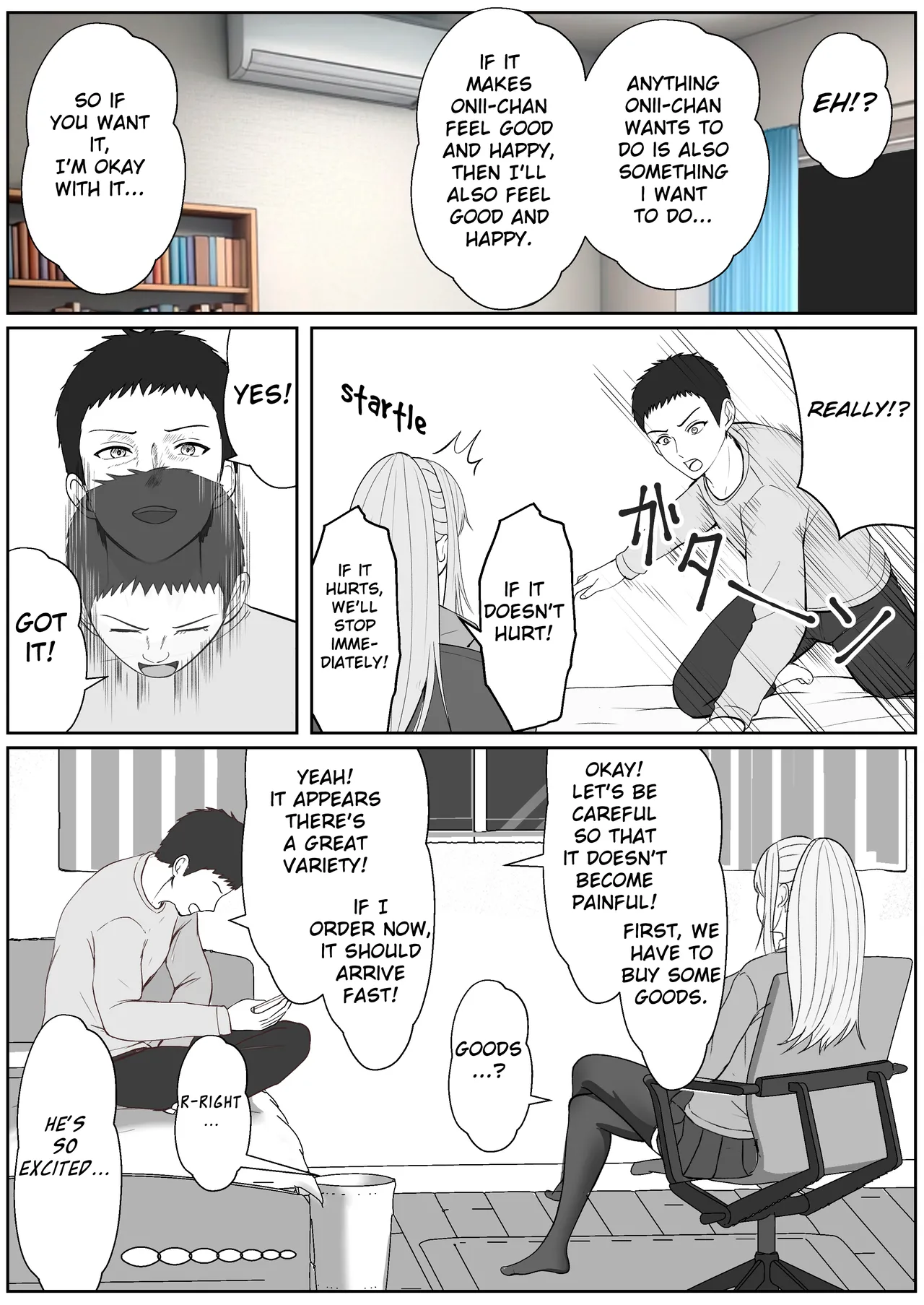 Half Gimai to no Amai Nichijou to Noumitsu Sex 3 page 14