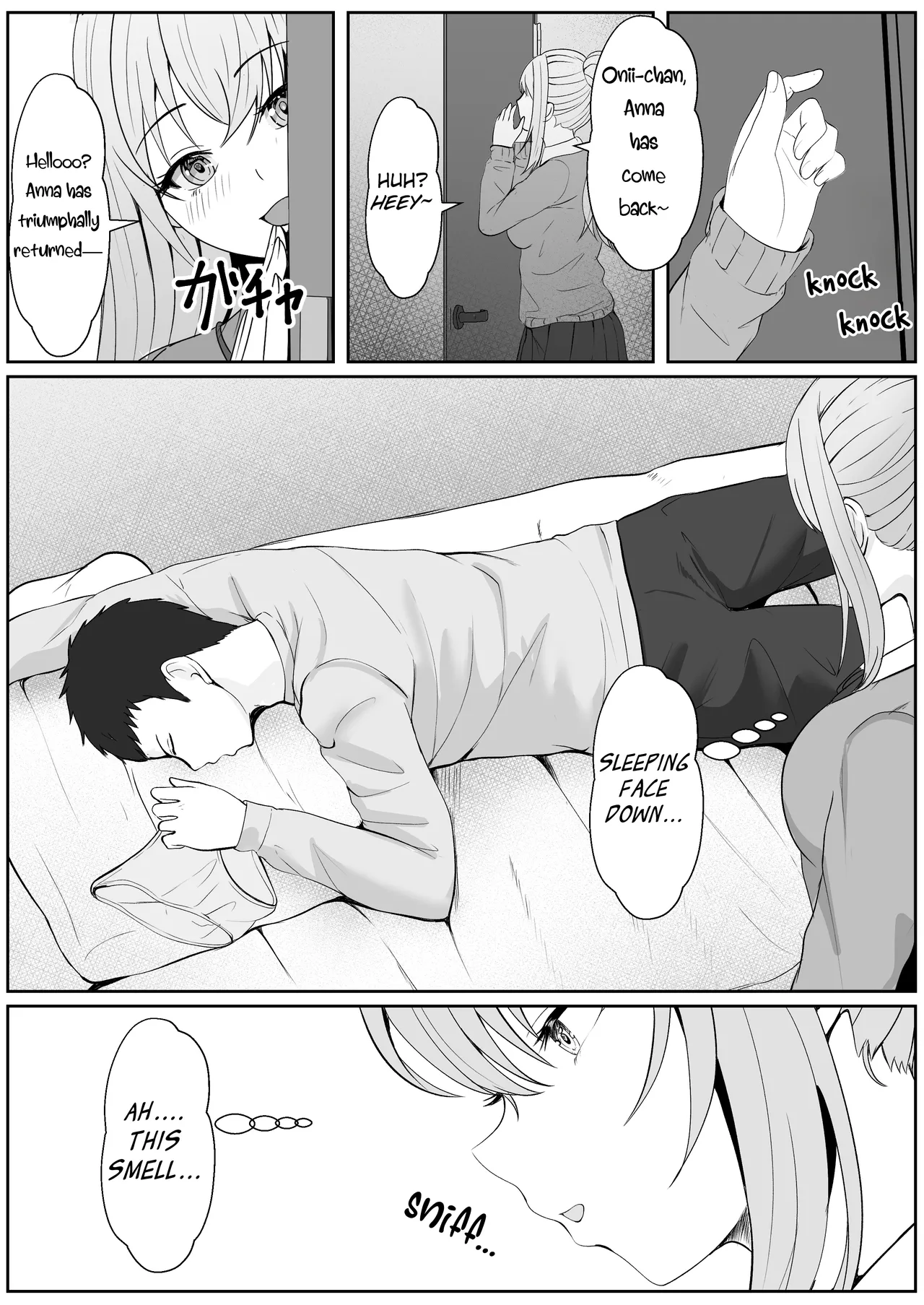 Half Gimai to no Amai Nichijou to Noumitsu Sex 3 page 3