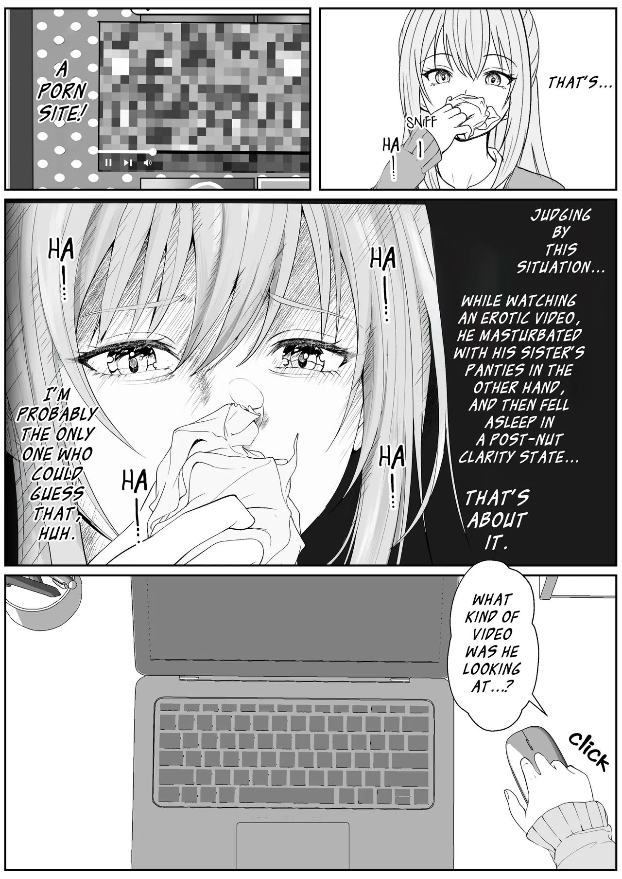 Half Gimai to no Amai Nichijou to Noumitsu Sex 3 page 6