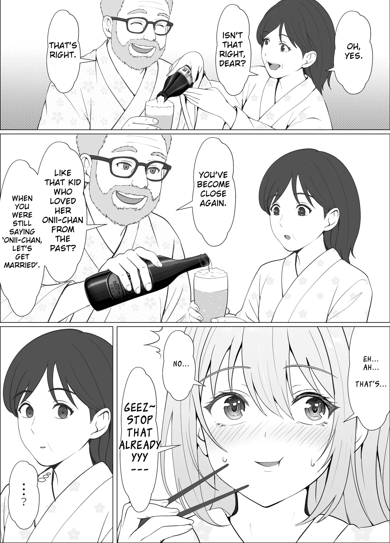Half Gimai to no Amai Nichijou to Noumitsu Sex 4 page 9