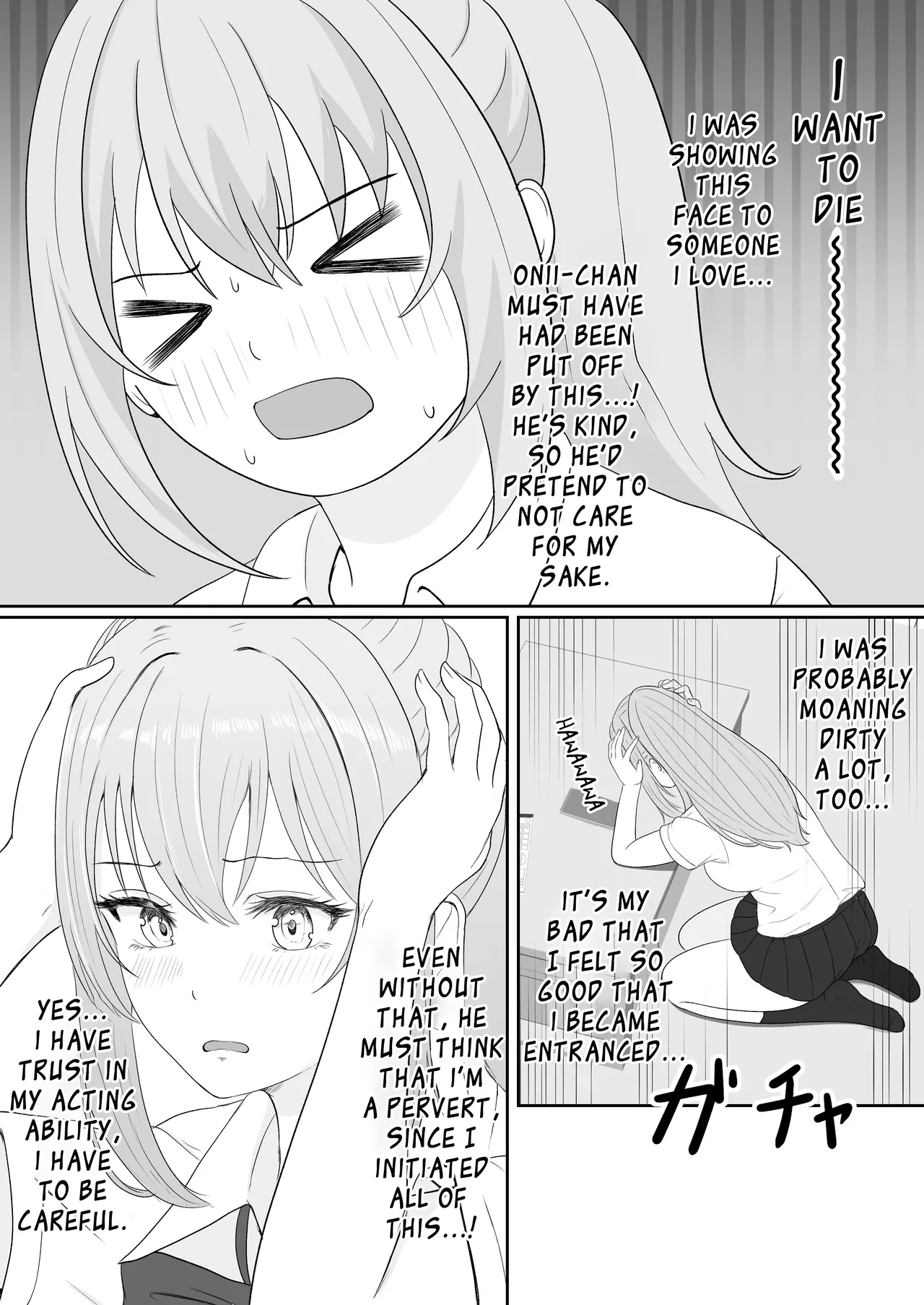 Half Gimai to no Amai Nichijou to Noumitsu Sex page 16