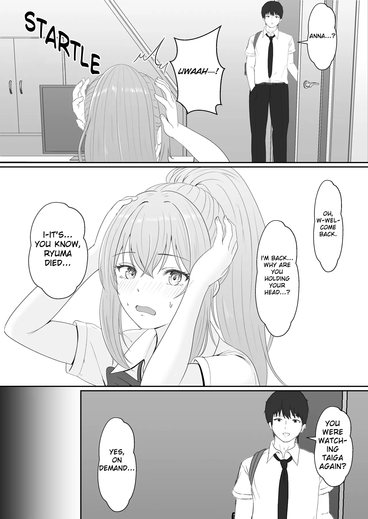 Half Gimai to no Amai Nichijou to Noumitsu Sex page 17