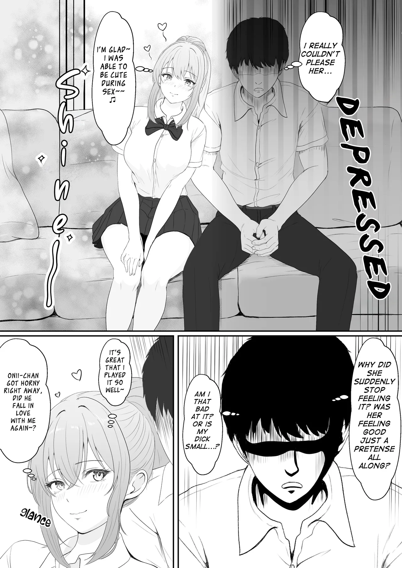 Half Gimai to no Amai Nichijou to Noumitsu Sex page 21