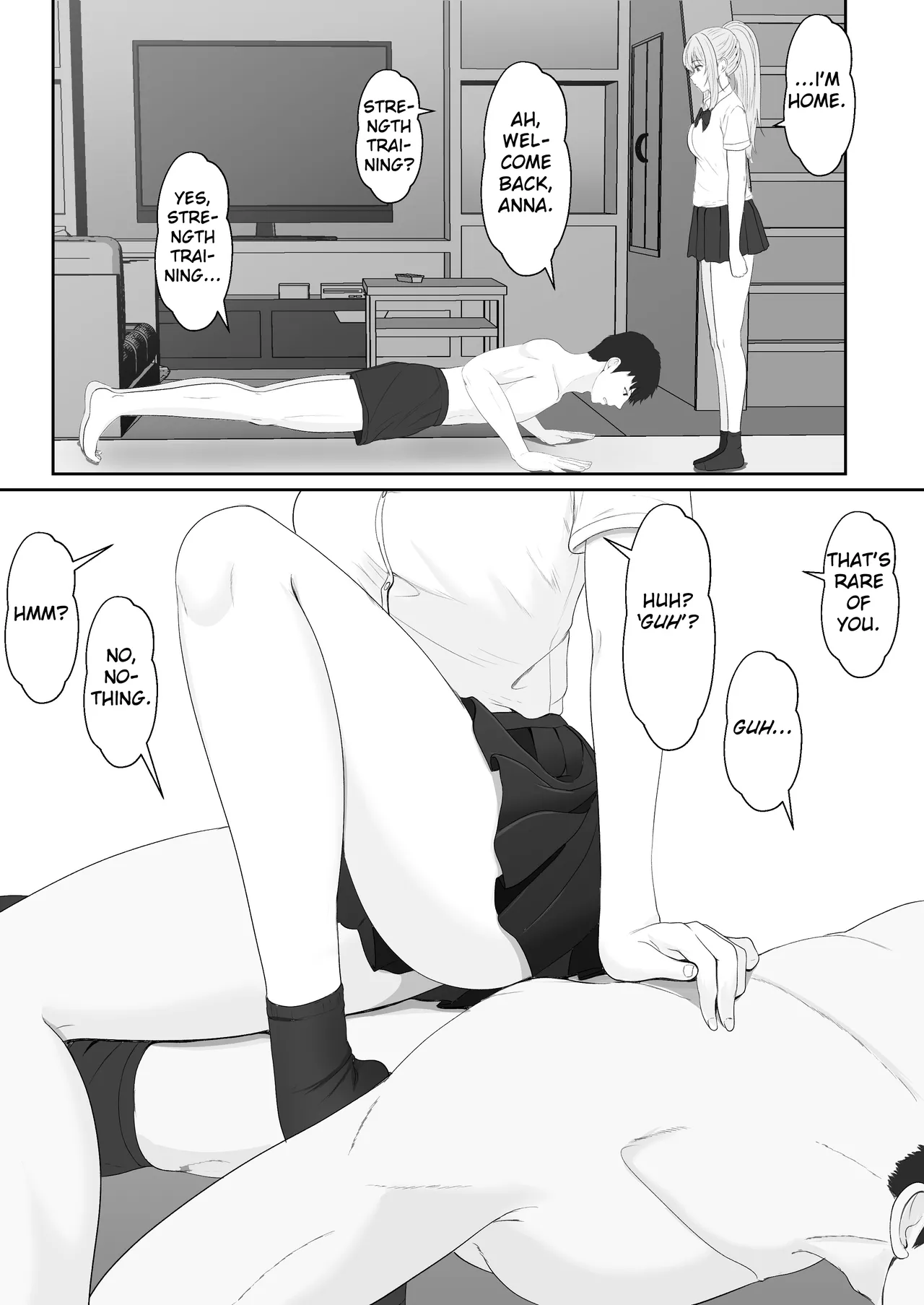 Half Gimai to no Amai Nichijou to Noumitsu Sex page 26