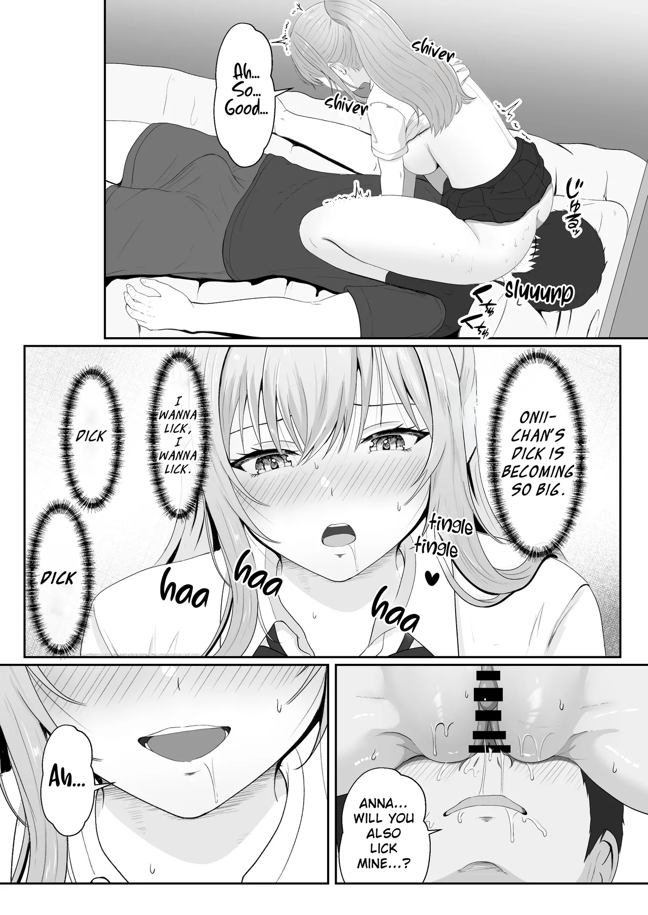Half Gimai to no Amai Nichijou to Noumitsu Sex page 54