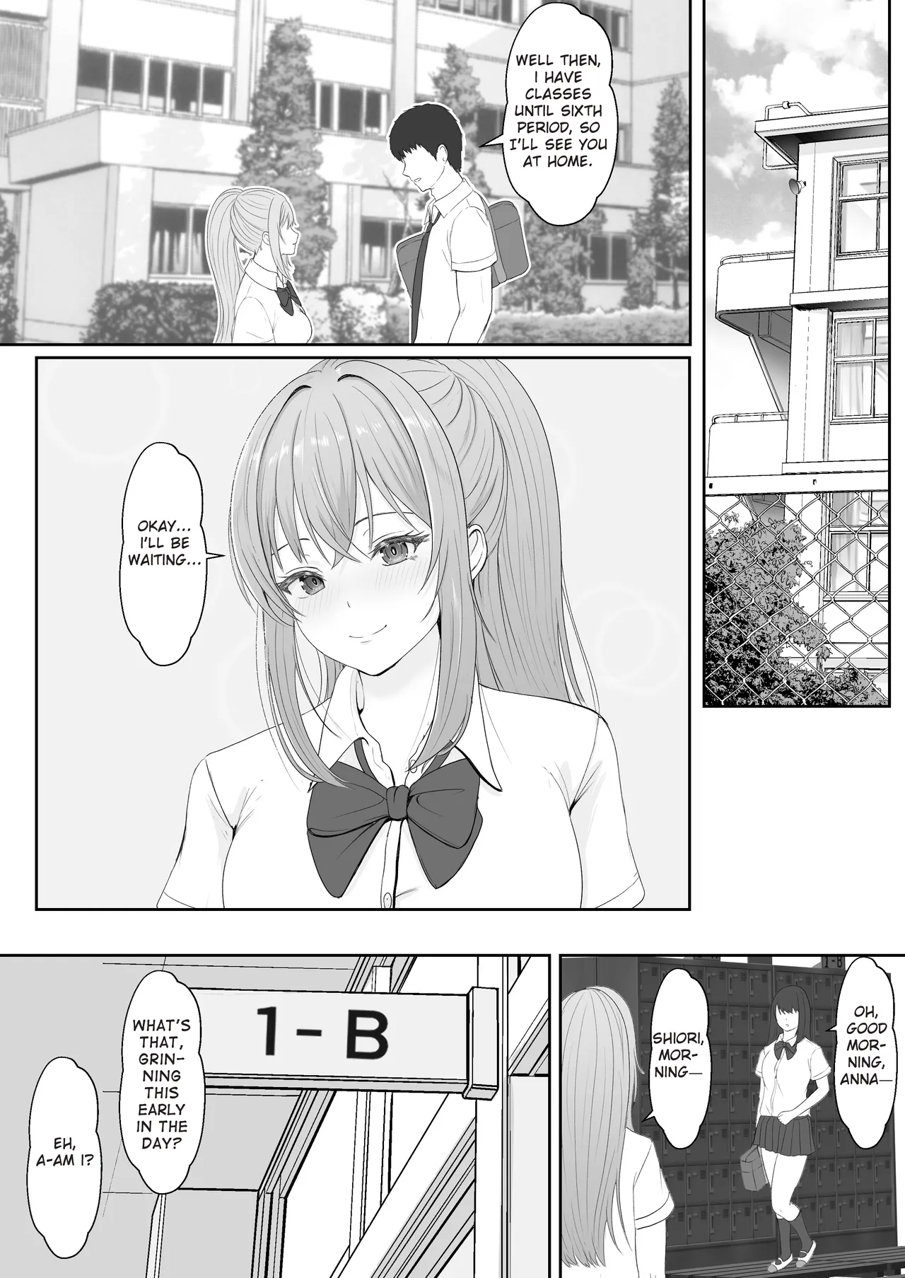 Half Gimai to no Amai Nichijou to Noumitsu Sex page 9