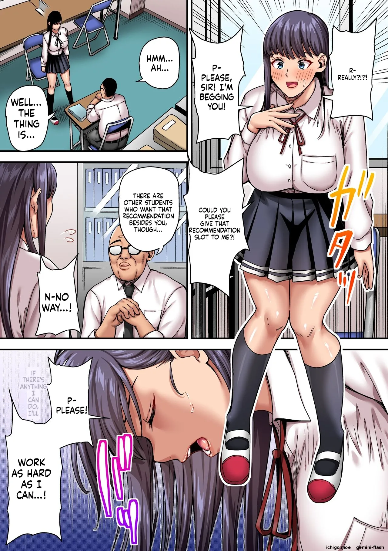 Hamerareta Bijin Yuutousei ~Shingaku no Tame ni Sensei ni Pakorarete Mainichi Seishori Saserarete...~ page 6