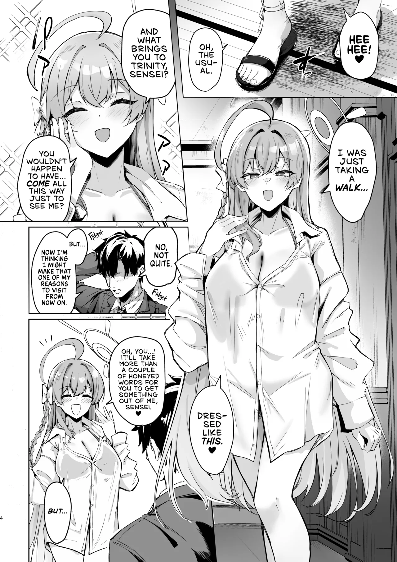 Hanako's Secret Garden page 3
