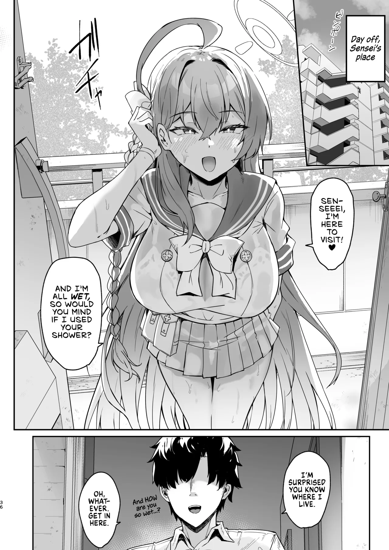 Hanako's Secret Garden page 35