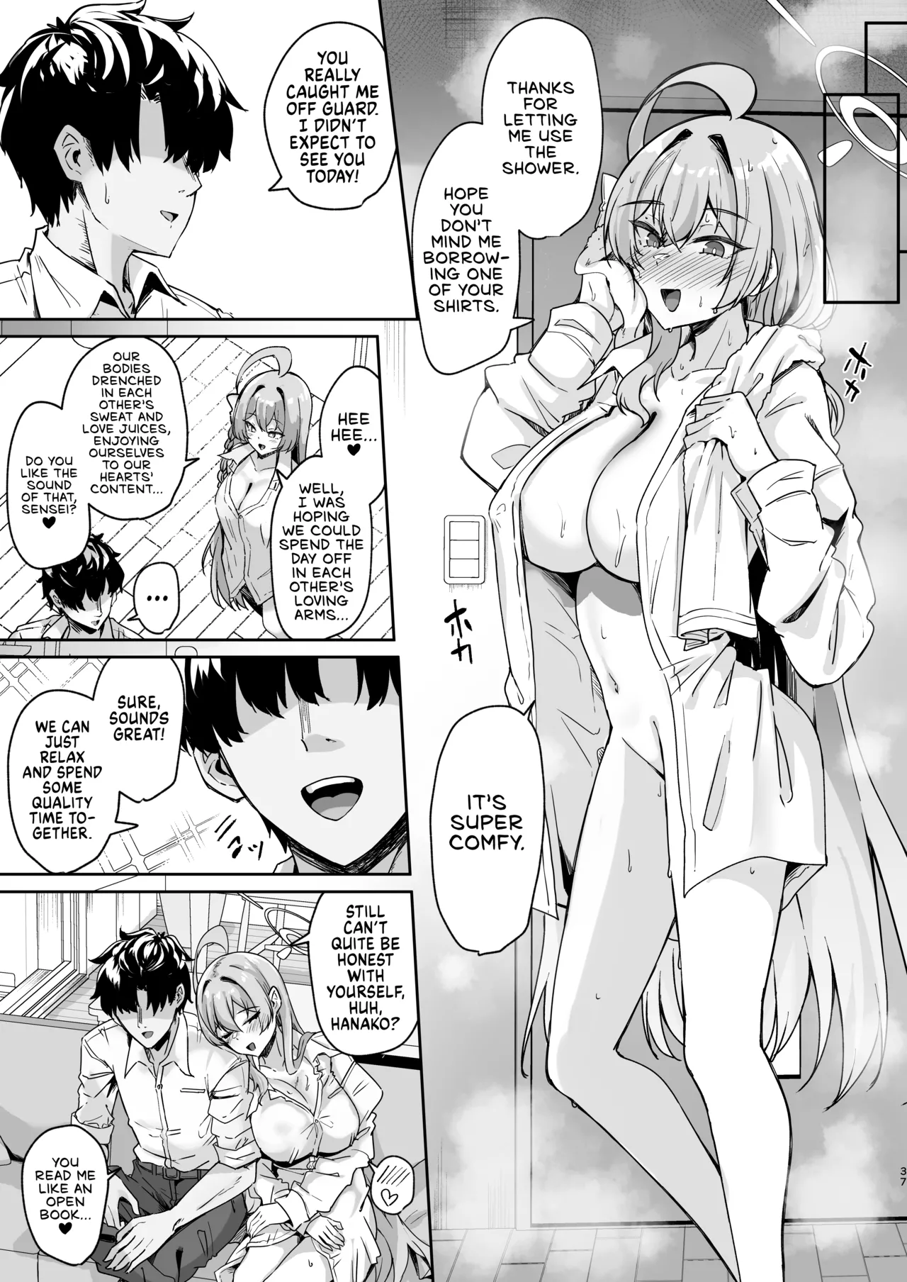 Hanako's Secret Garden page 36