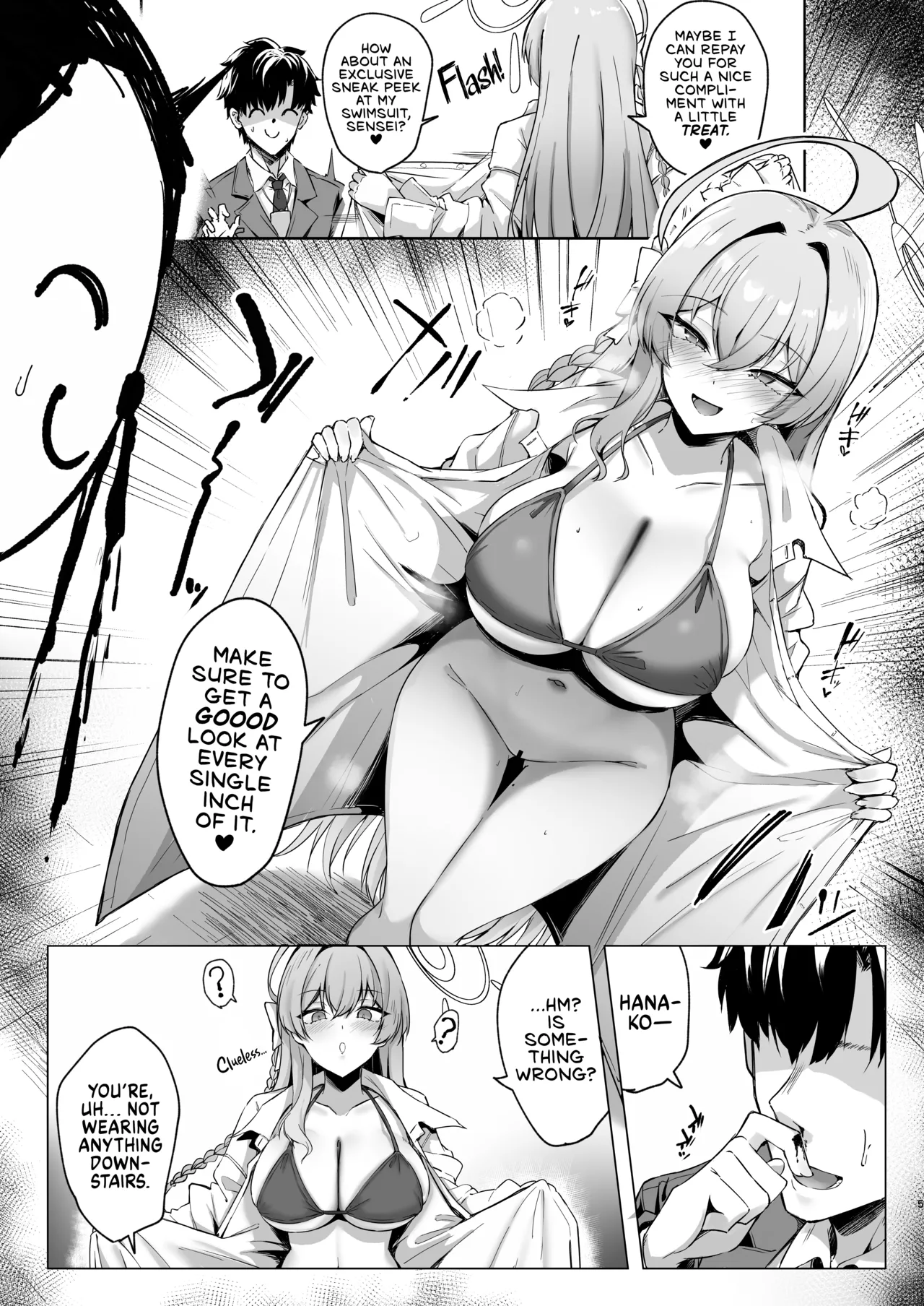 Hanako's Secret Garden page 4