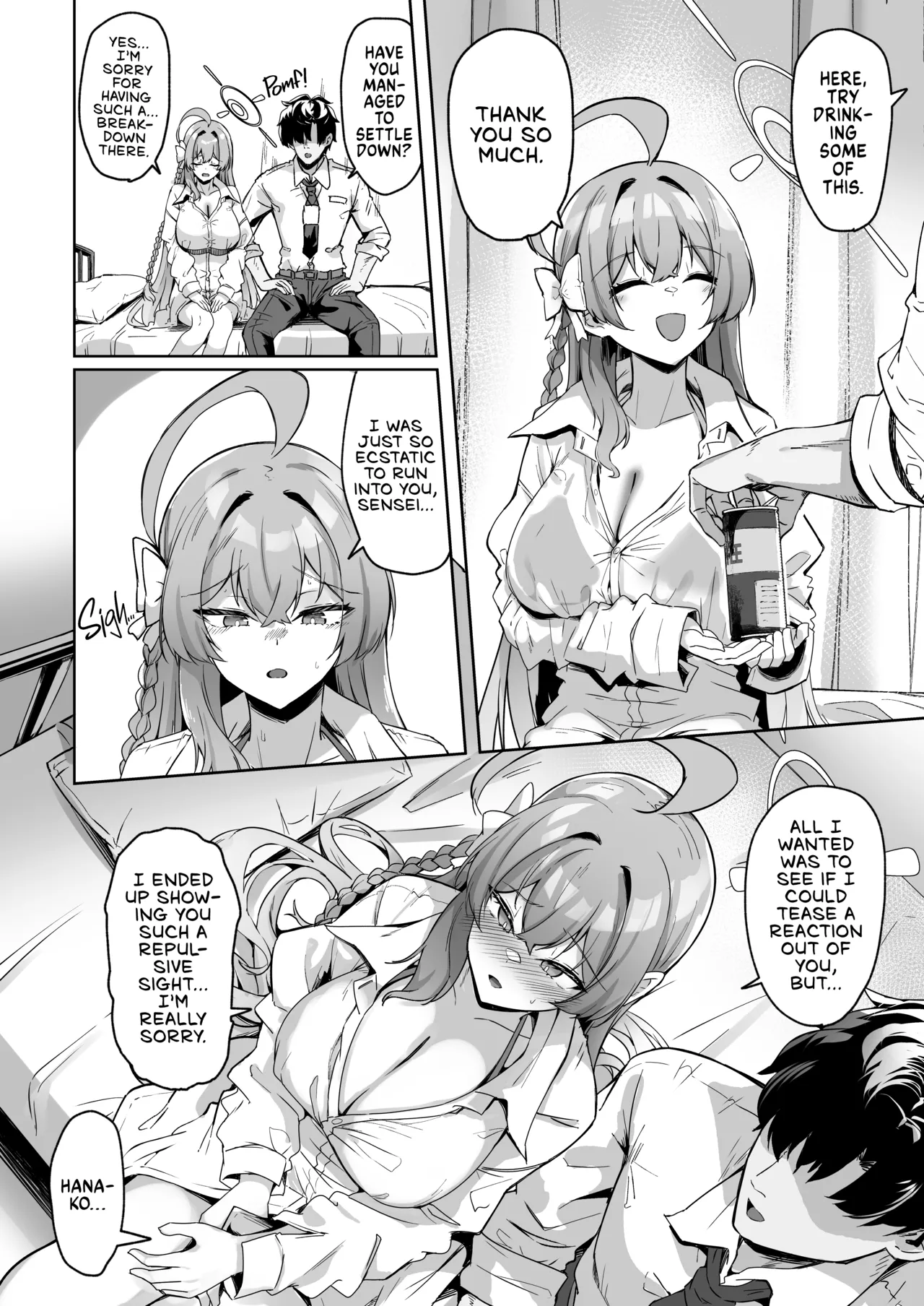Hanako's Secret Garden page 7