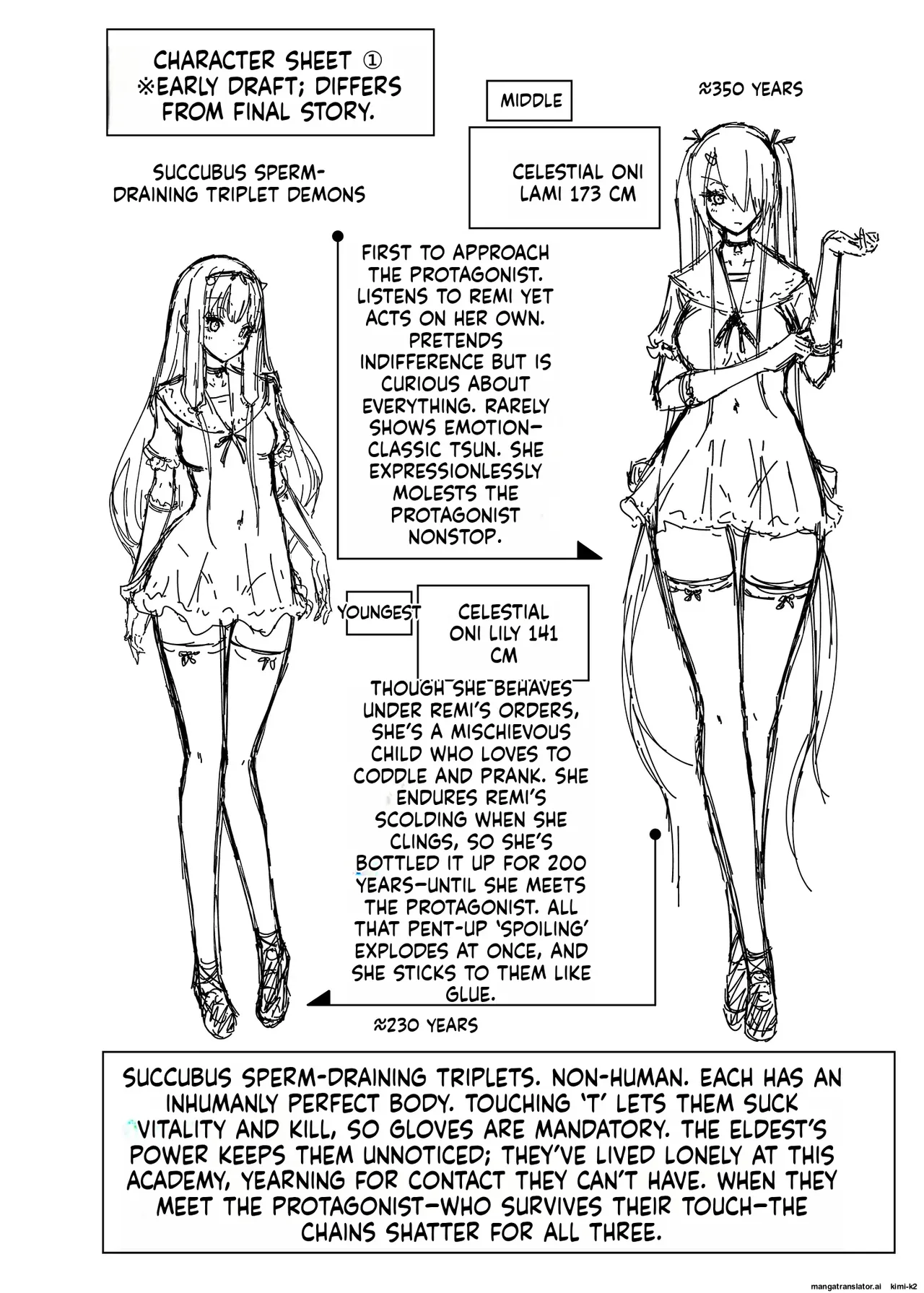 Hands-On Draining with Three Succubus Sisters 1 page 82