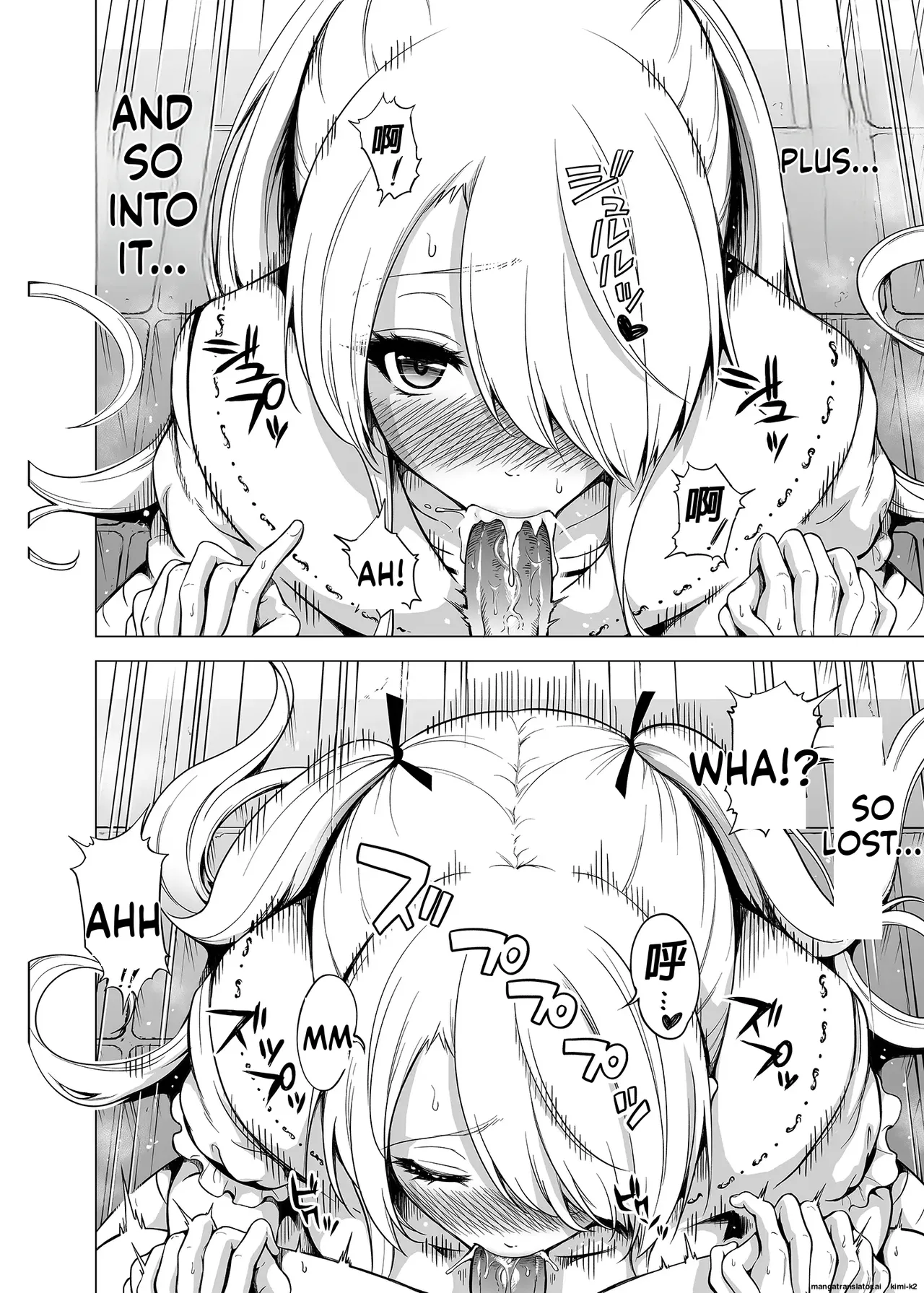 Hands-On Draining with Three Succubus Sisters 1 page 9