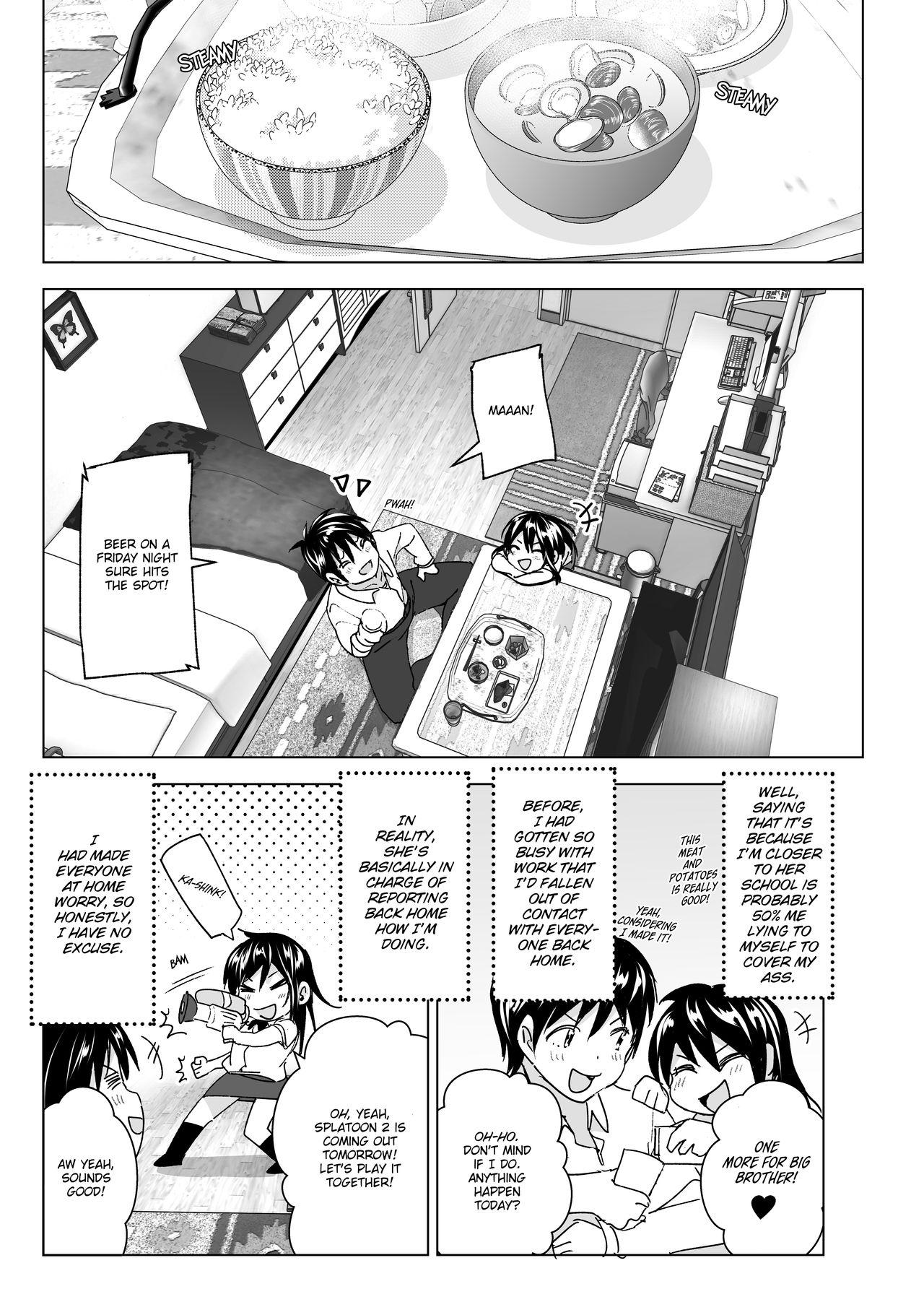 Hanging Out! With My Big Brother page 5
