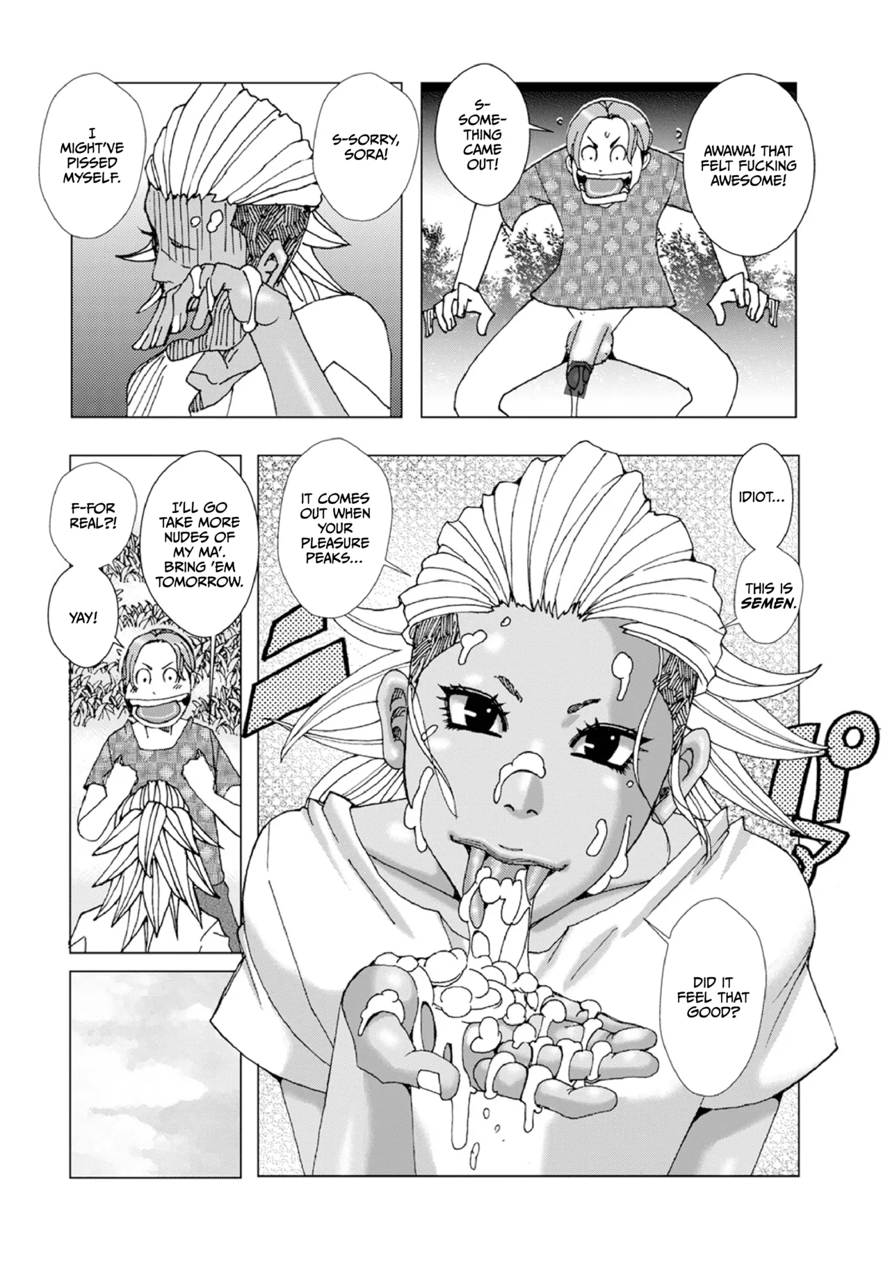 Hankai no Kotou Nigi Nigi page 170