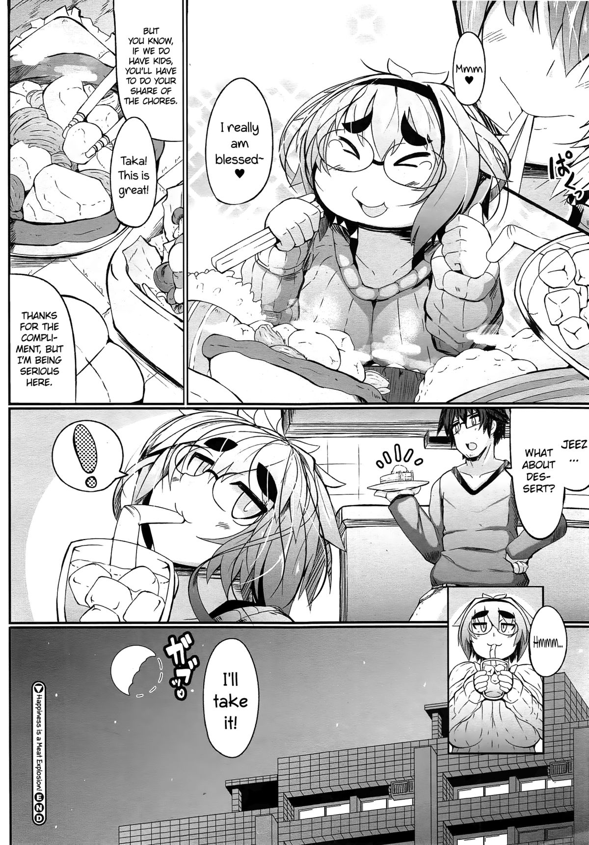 Happiness is a Meat Explosion! (COMIC Megastore Alpha 2014-10) [English] =TV= page 24