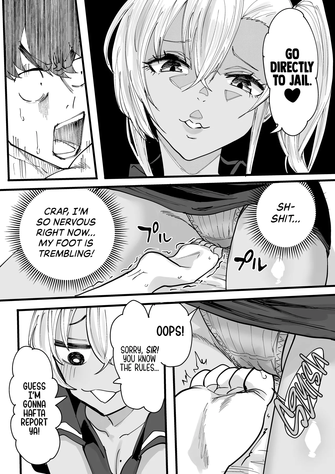 Happy Endings with a Tanned Gyaru Massage Therapist page 12